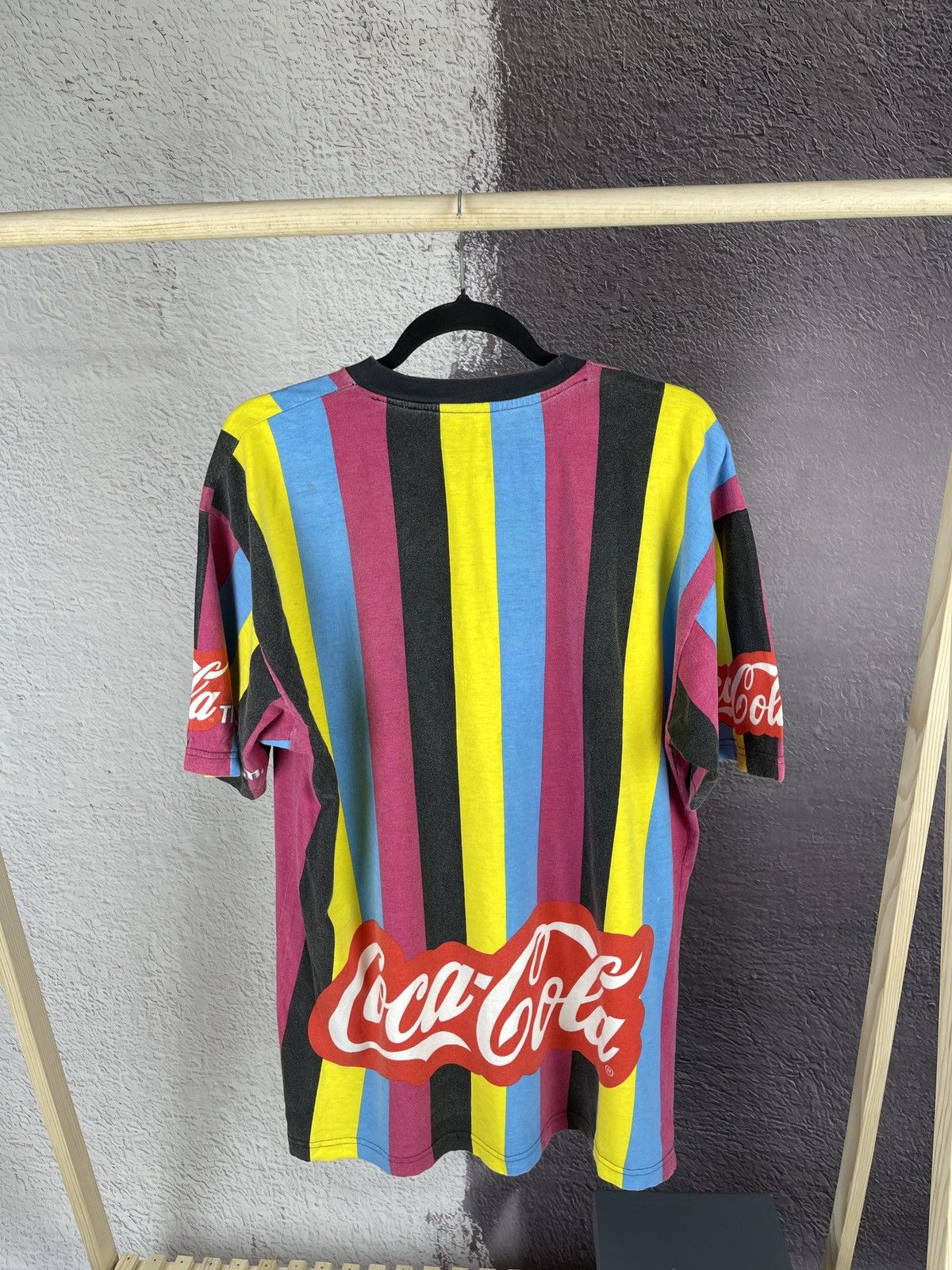 Vintage Coca Cola the Maximum XXL multicoloured vintage tee shirt Size US XL / EU 56 / 4 - 7 Thumbnail