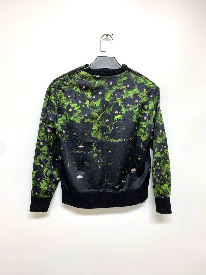 Givenchy Givenchy Size 38Teal Floral Print Hoodie 2506-Nextarrow Size US XL / EU 56 / 4 - 8 Thumbnail
