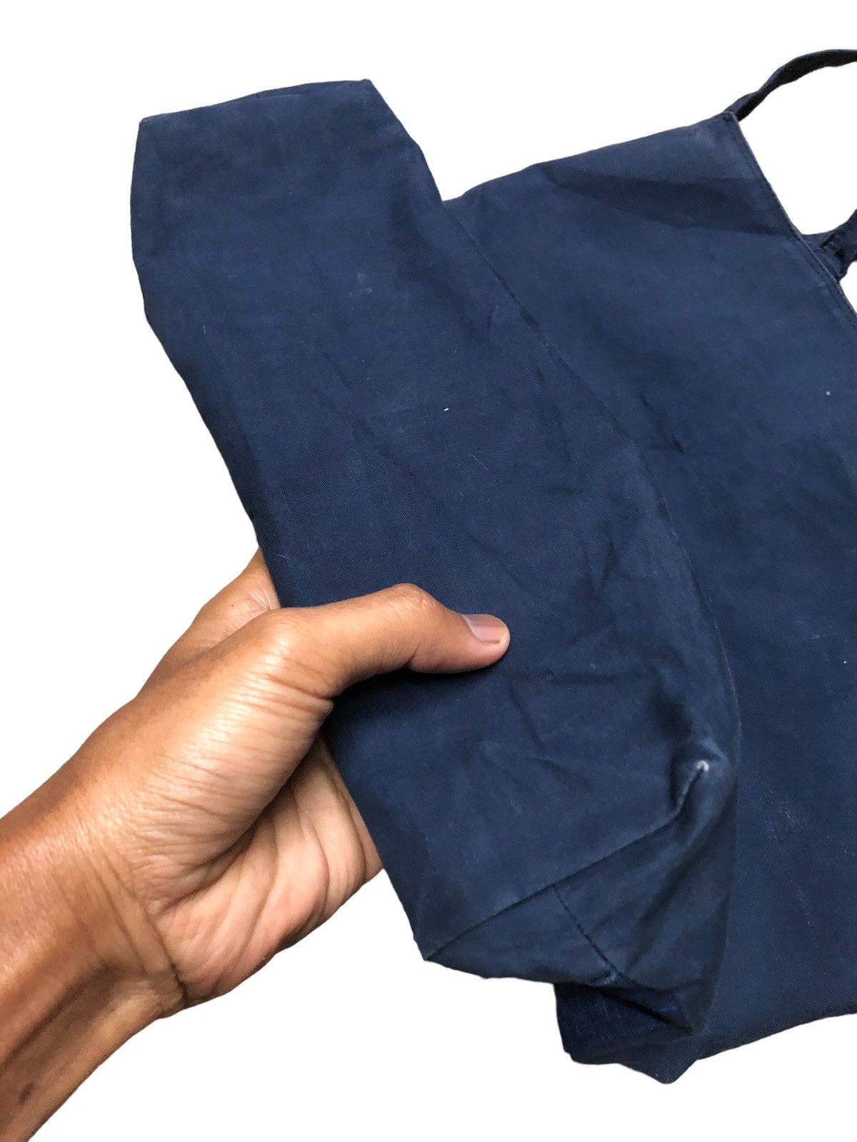 Japanese Brand FADED BLUE SASHIKO SLING/TOTE BAG Size ONE SIZE - 7 Thumbnail