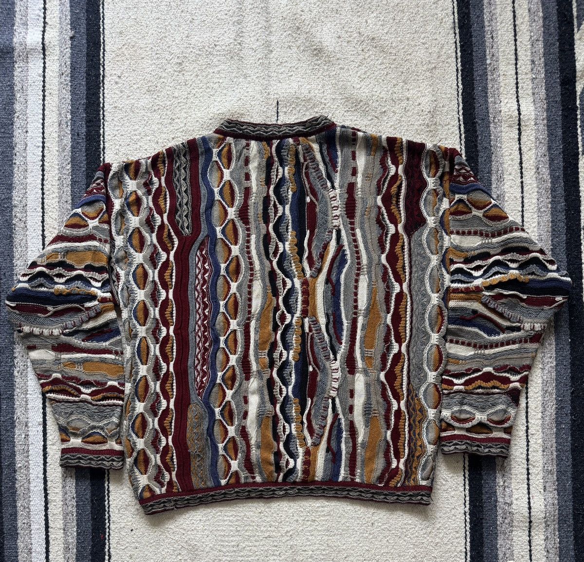Bergati Vintage 90s COOGI-Style Bergati Cableknit Sweater XL Size US XL / EU 56 / 4 - 9 Thumbnail