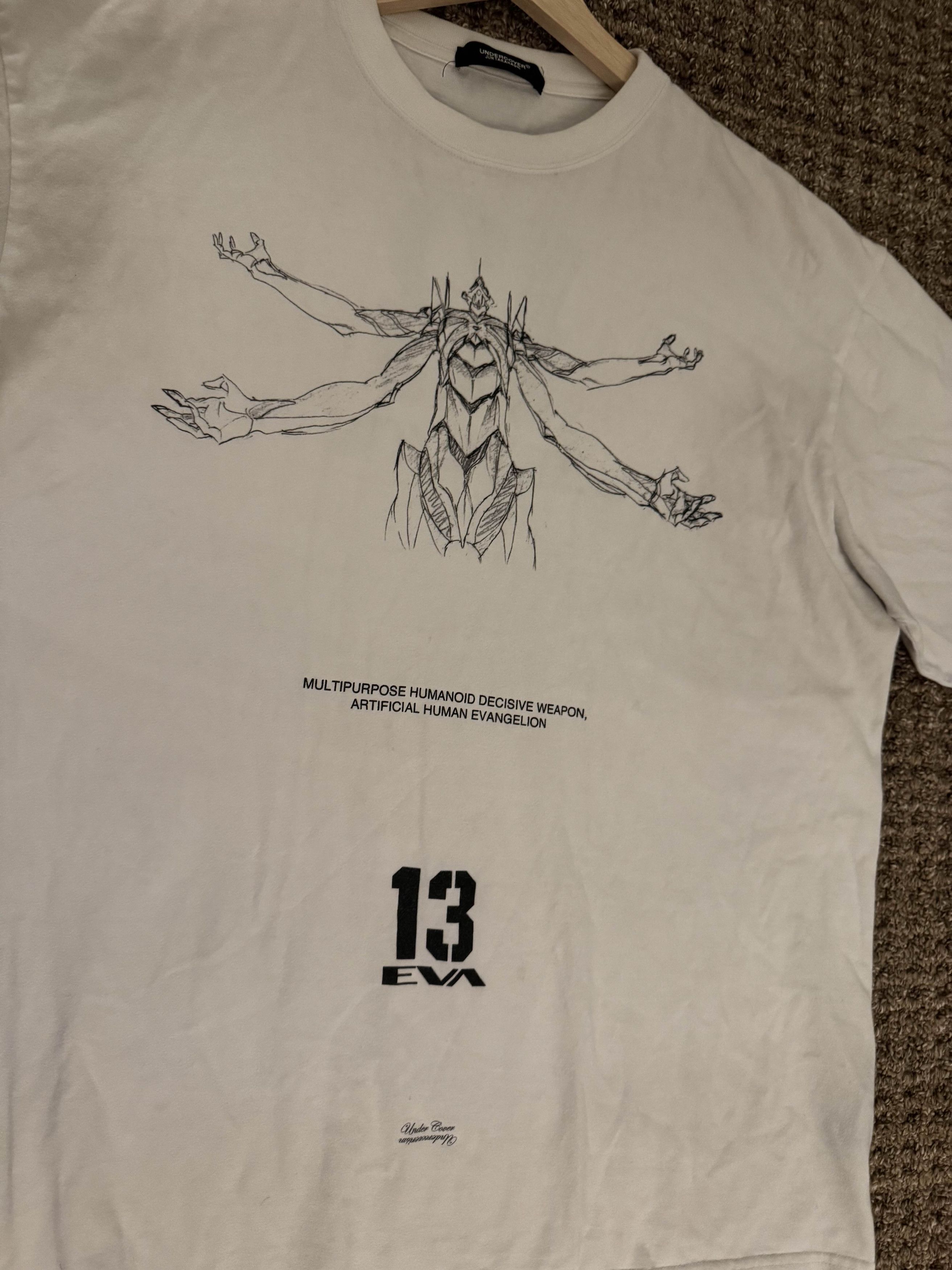 Undercover Undercover x Evangelion Tee Size US XL / EU 56 / 4 - 2 Thumbnail