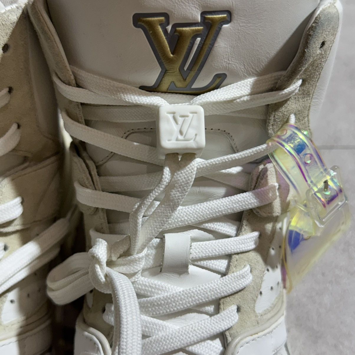 Louis Vuitton Louis Vuitton SS20 Mens 508 High Top Virgil Sneakers Size US 6 / EU 39 - 8 Thumbnail