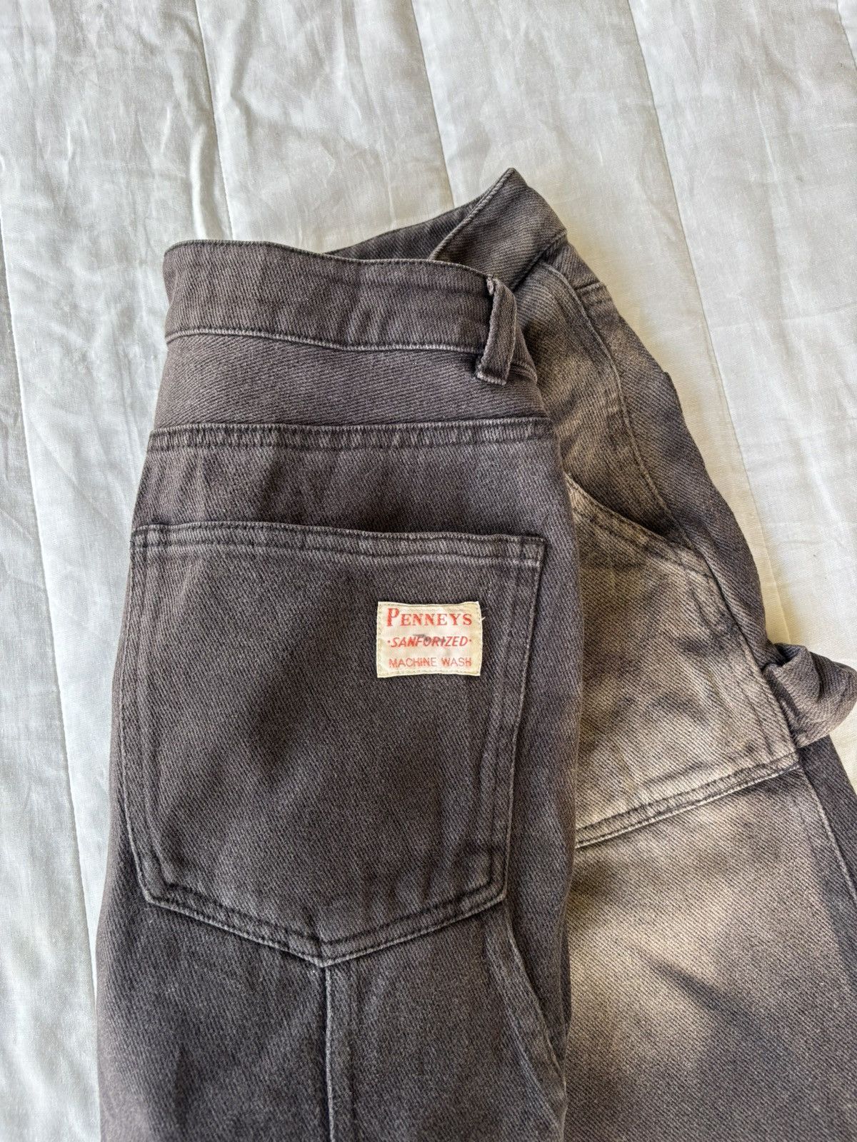JCPenney JcPenney 60s 70s Sun Faded Carpenter Pants Size US 28 / EU 44 - 7 Thumbnail