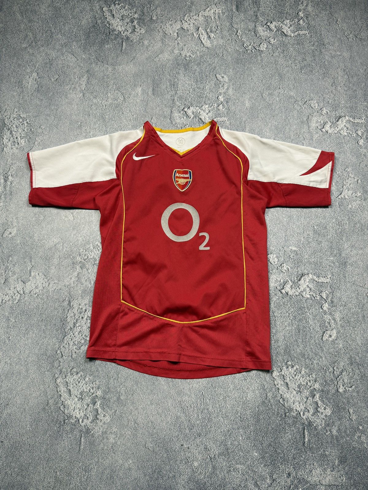 Vintage Nike Arsenal O2 Jersey Tee Shirt
