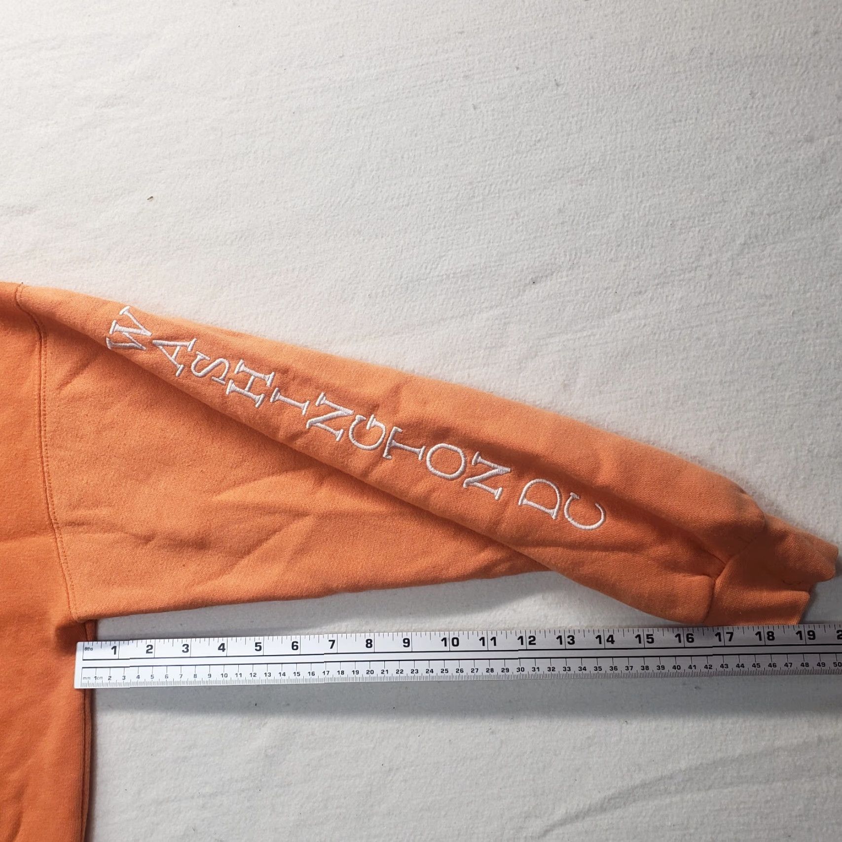 Logo 7 DC Hoodies Pullover Adult L Orange Logo Shirt Size US L / EU 52-54 / 3 - 5 Thumbnail