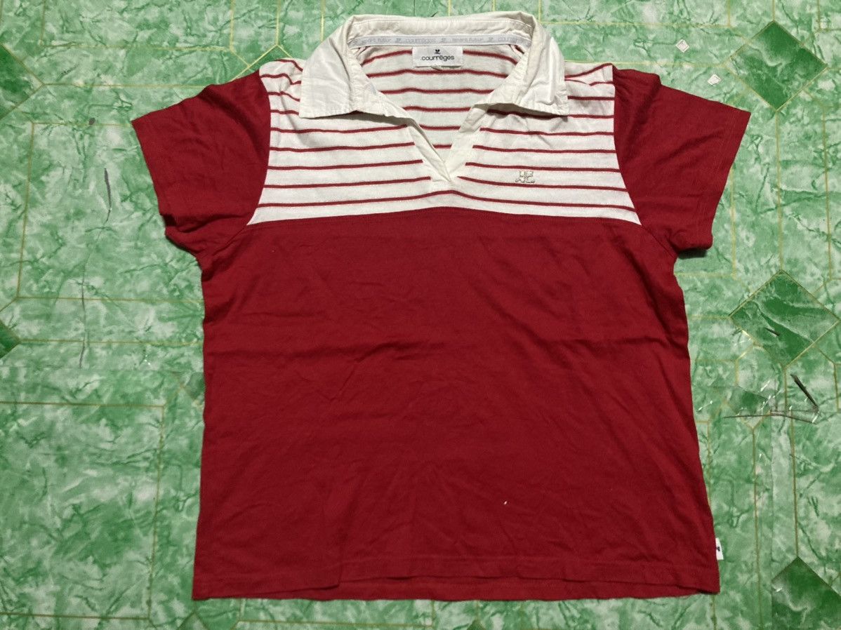 Courreges × Designer Courrges Woman Polo Shirt Size S / US 4 / IT 40 - 1 Thumbnail