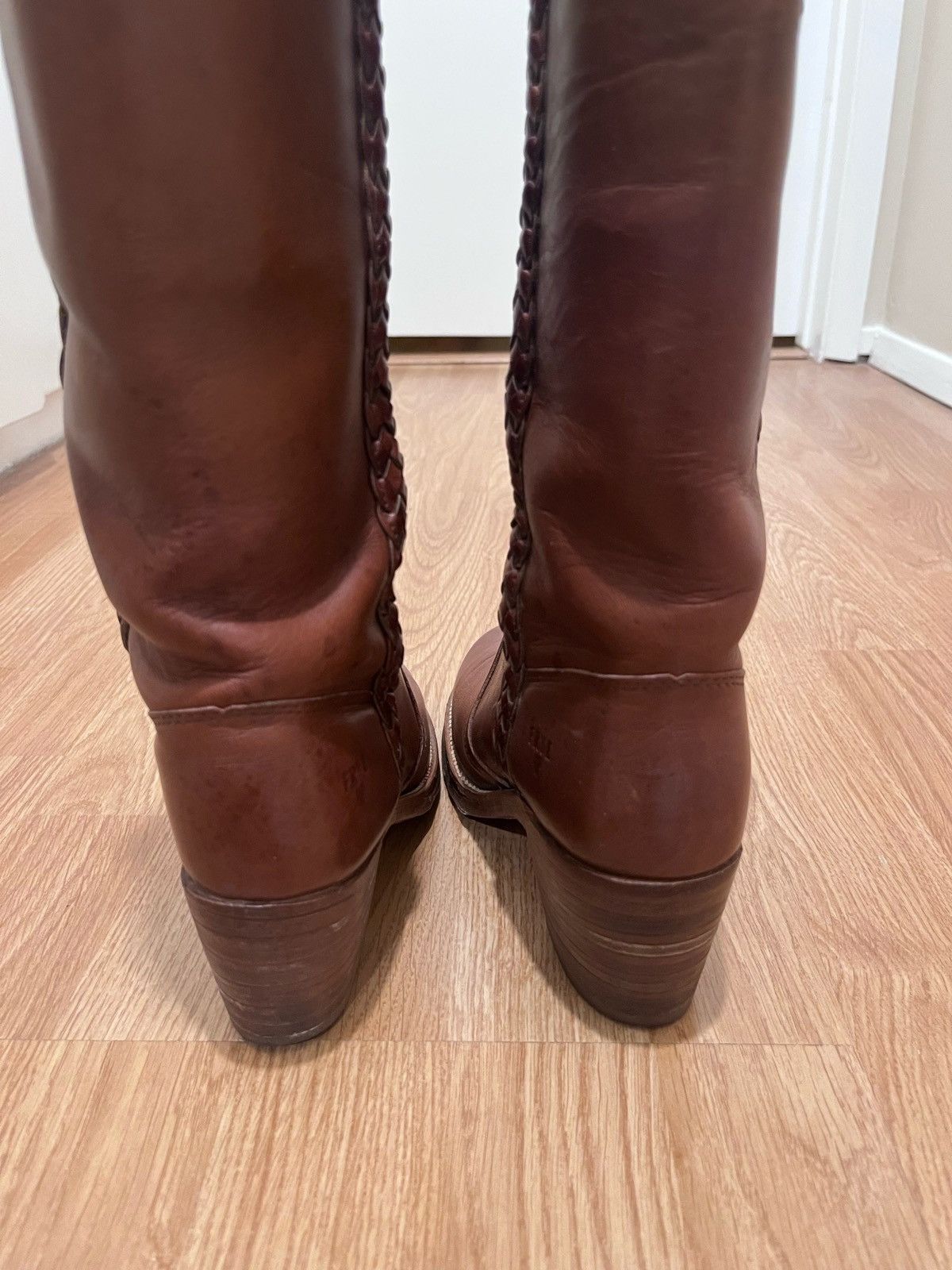 Frye Vintage FRYE Cowboy Boots Size US 7 / IT 37 - 4 Thumbnail