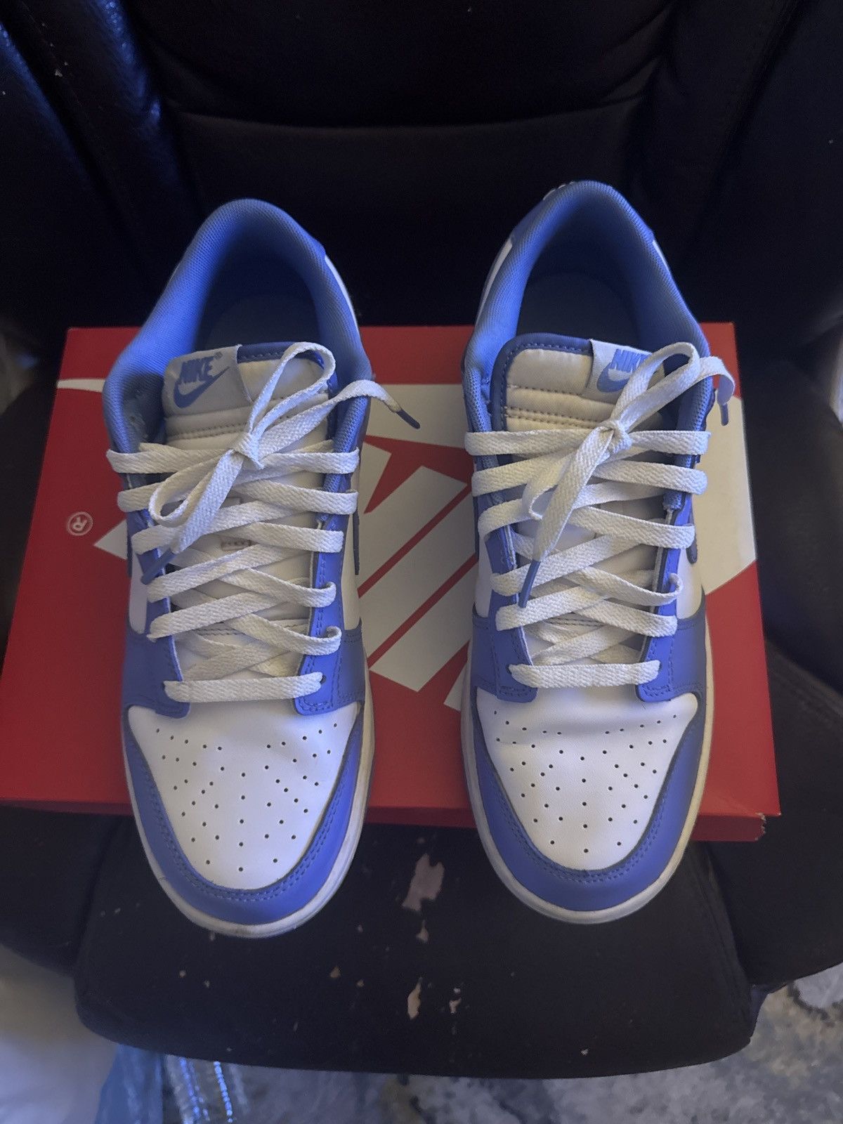 Nike Nike Dunk Low “UNC” Size US 10 / EU 43 - 1 Thumbnail