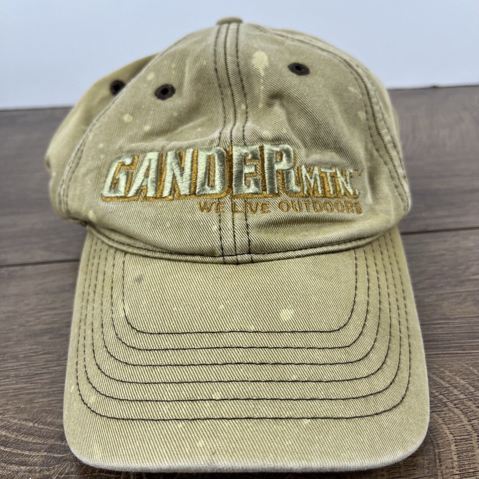 Other Gander Mountain Cap Hat Tan Brown Hat Adjustable Hat Tan Adu Size ONE SIZE - 2 Thumbnail