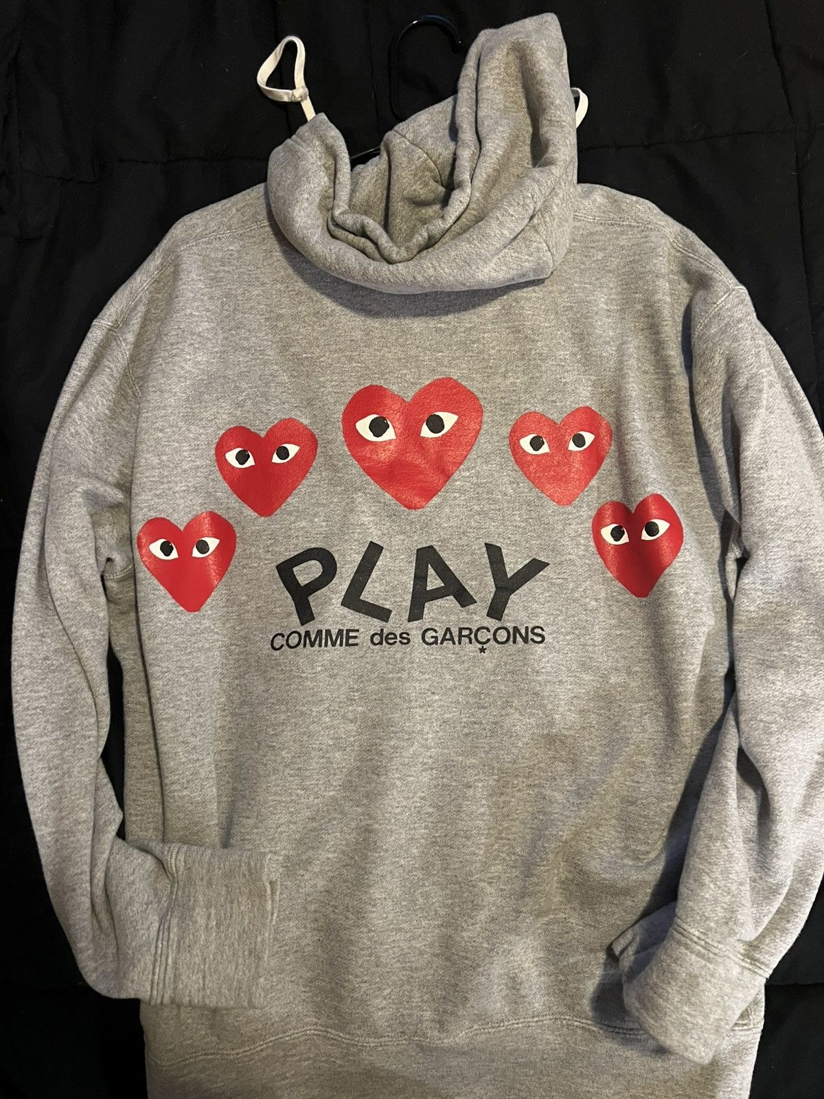 CDG by Comme des Garcons CDG Play Gray Sweatshirt Size US XL / EU 56 / 4 - 4 Thumbnail