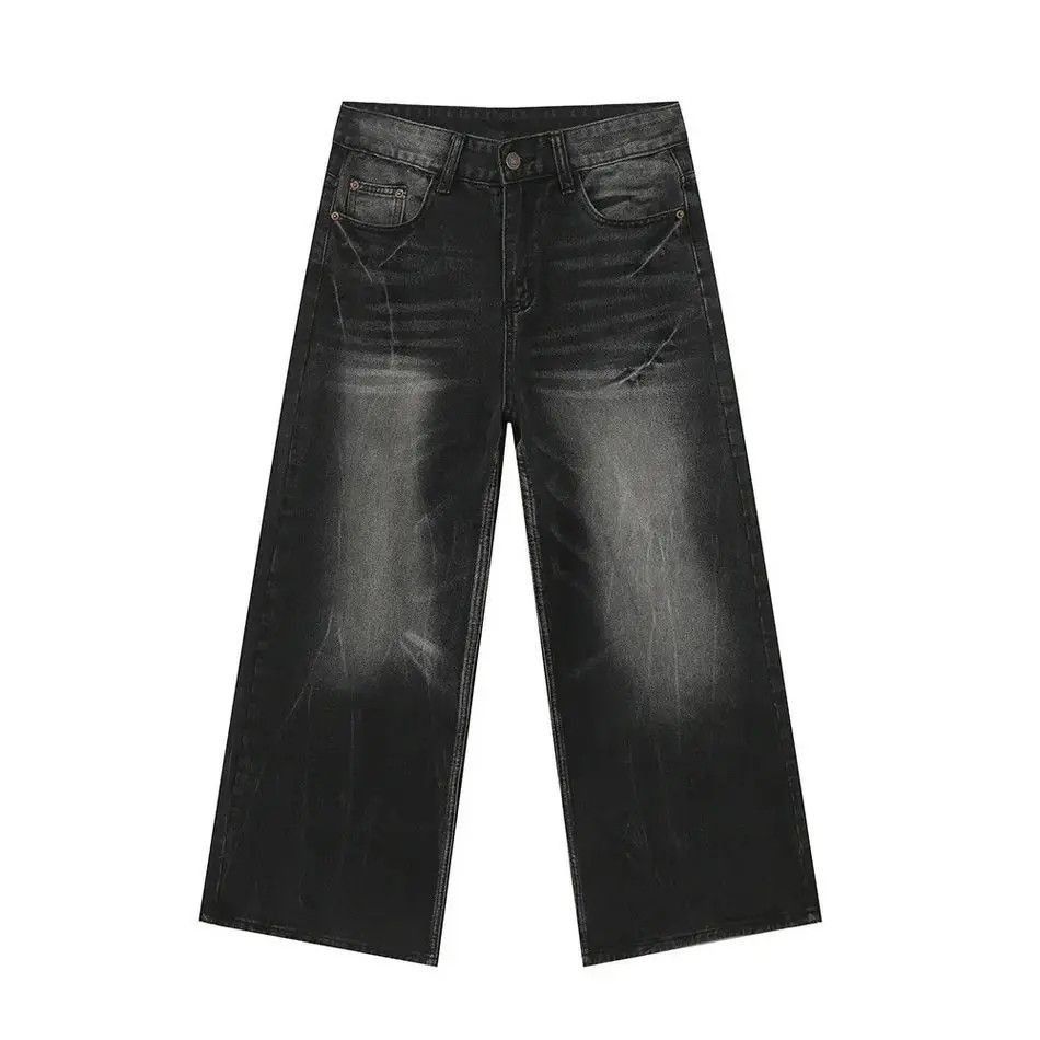 Japanese Brand Retro cat whisker high street jeans Size US 32 / EU 48 - 5 Thumbnail