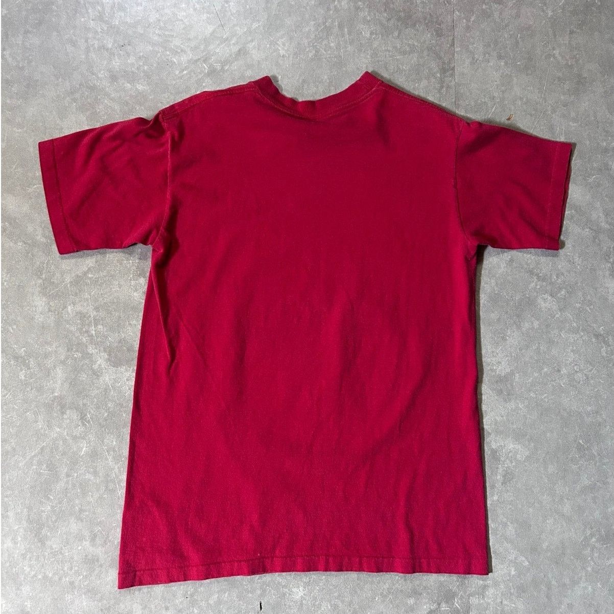 Nutmeg 90's Vintage Kansas City Chiefs Nutmeg Red T-Shirt -M Size US M / EU 48-50 / 2 - 4 Thumbnail