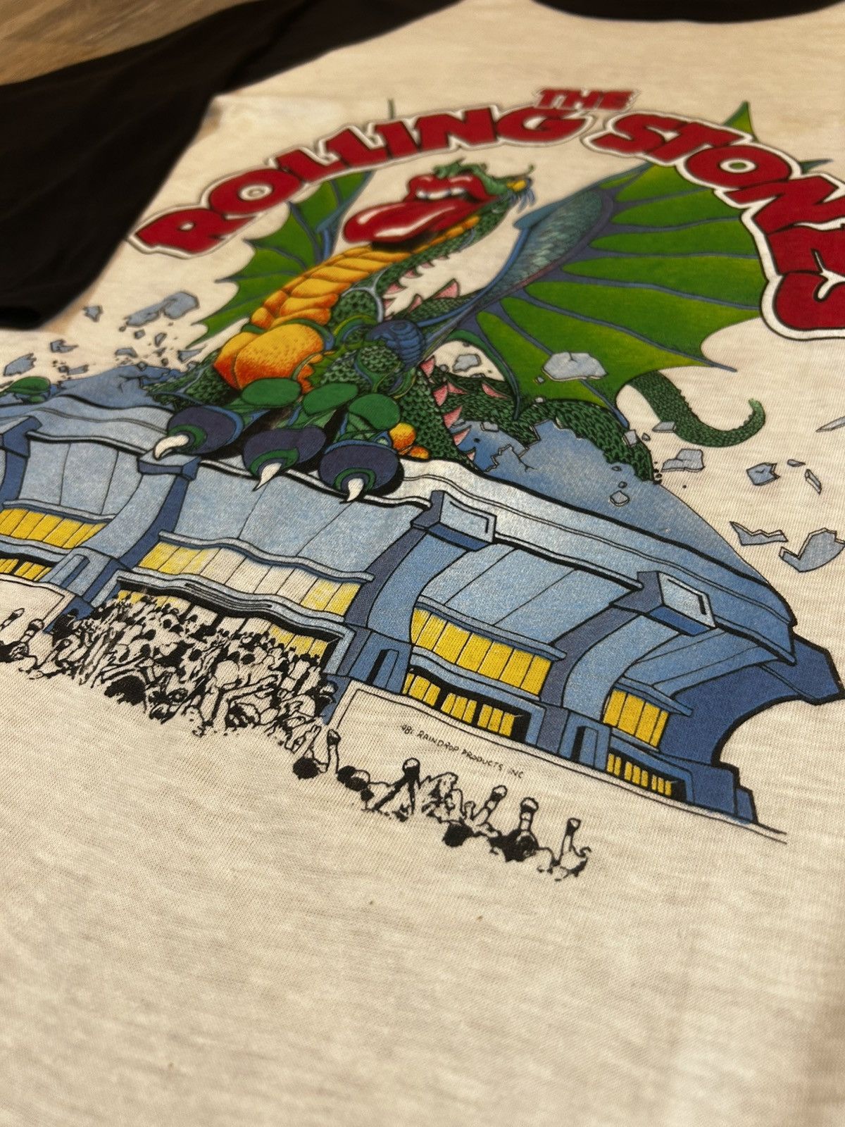 Band Tees × Vintage Super rare Rolling Stones tour quarter sleeve Size US M / EU 48-50 / 2 - 5 Thumbnail