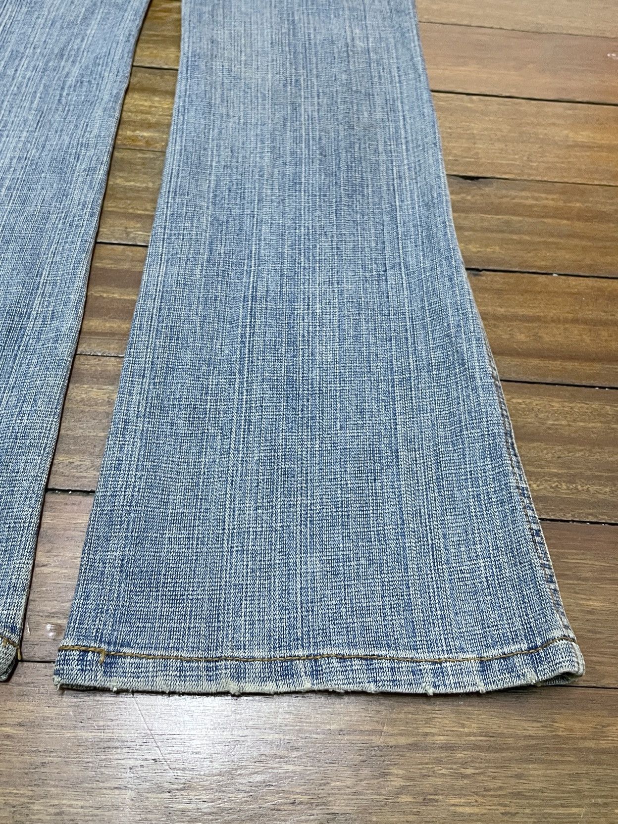 Other Rare Design Vintage Japanese Brand Cache Flared Jeans 2000s Size US 26 / EU 42 - 8 Thumbnail