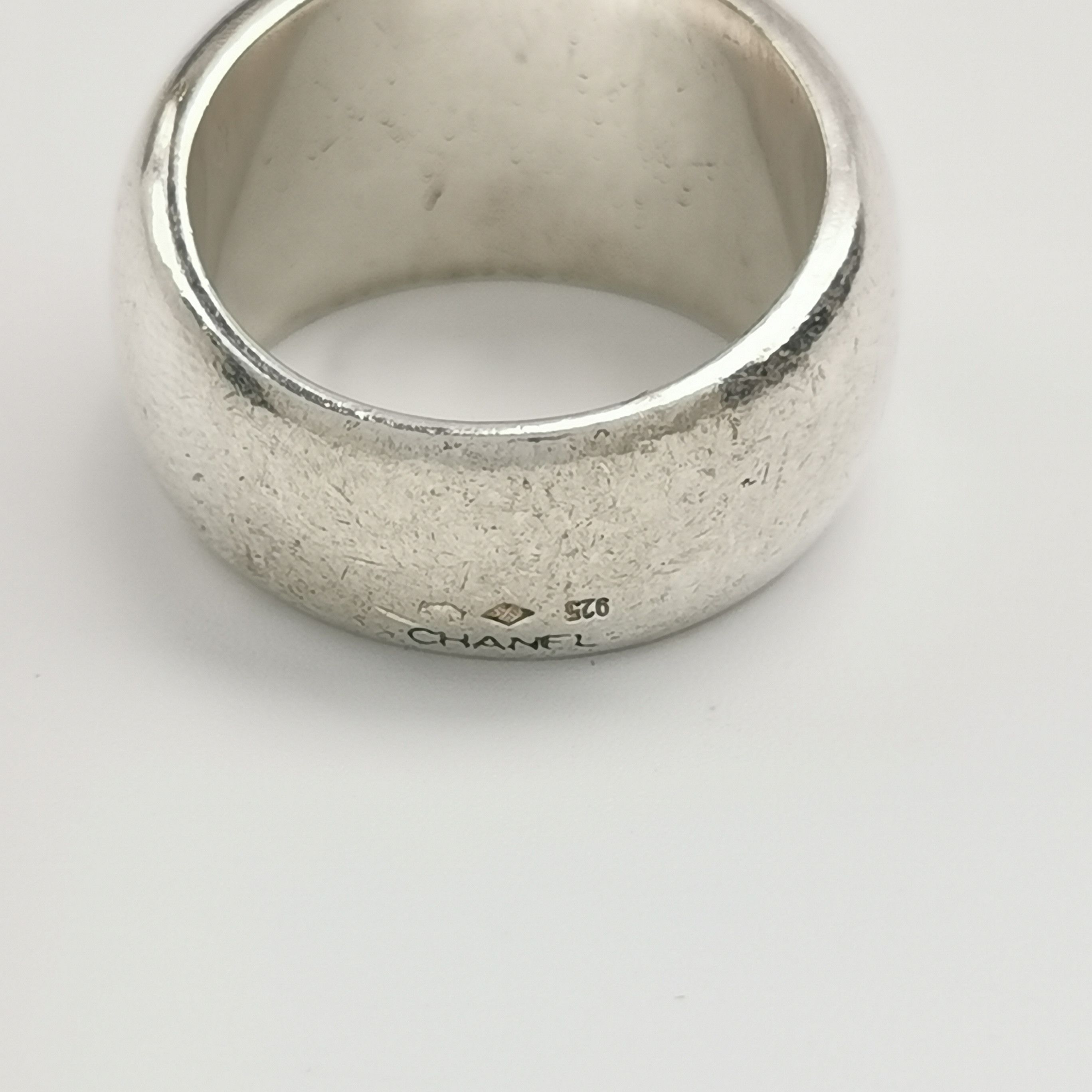 Chanel Chanel S925 Letter Logo Ring Size 15 -z2505 Size ONE SIZE - 6 Thumbnail