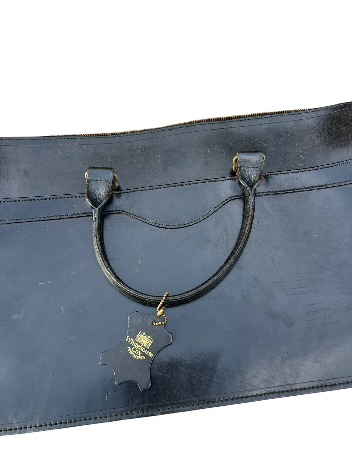 Whitehouse Cox Vintage Whitehouse Cox England Scratches Patina Leather Bag Size ONE SIZE - 23 Thumbnail