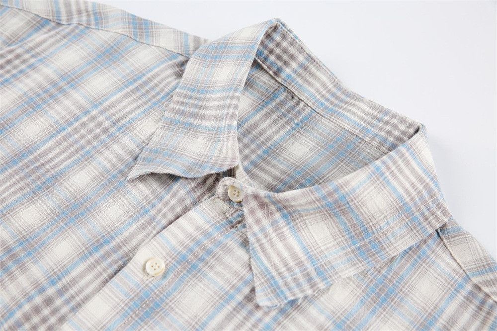 Vintage Retro, loose-fitting casual plaid shirt Size US M / EU 48-50 / 2 - 3 Thumbnail