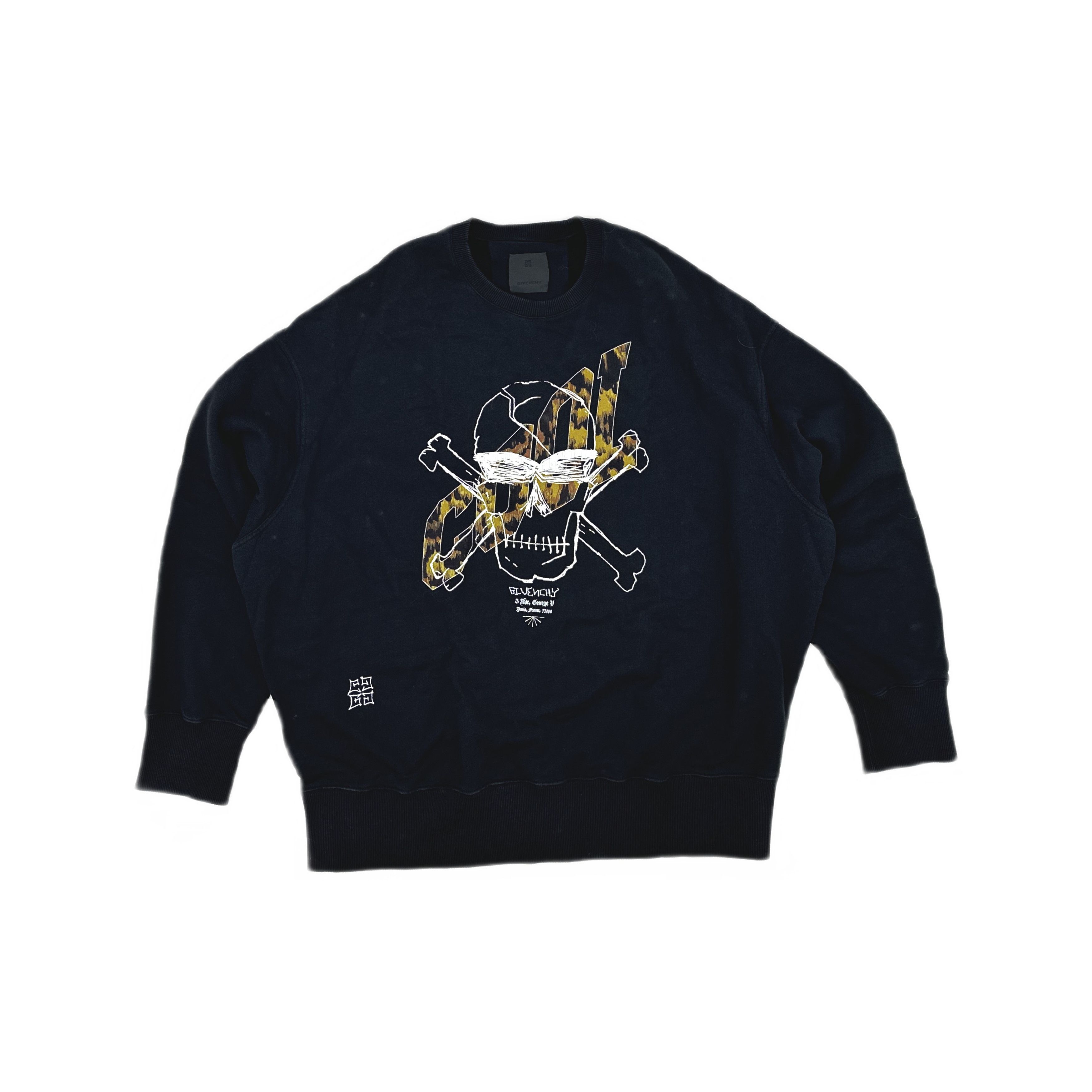 Givenchy Givenchy Skull Print Sweatshirt Black L Size US L / EU 52-54 / 3 - 1 Thumbnail