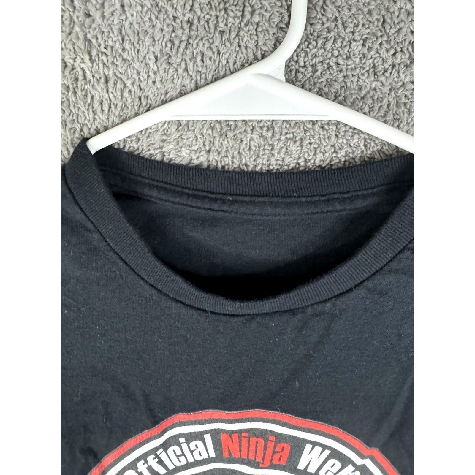 Vintage VINTAGE Official Ninja Webpage Shirt Mens Small Black Graphic Print 2000s Real Ultimate Power Mens Small Size US S / EU 44-46 / 1 - 6 Thumbnail