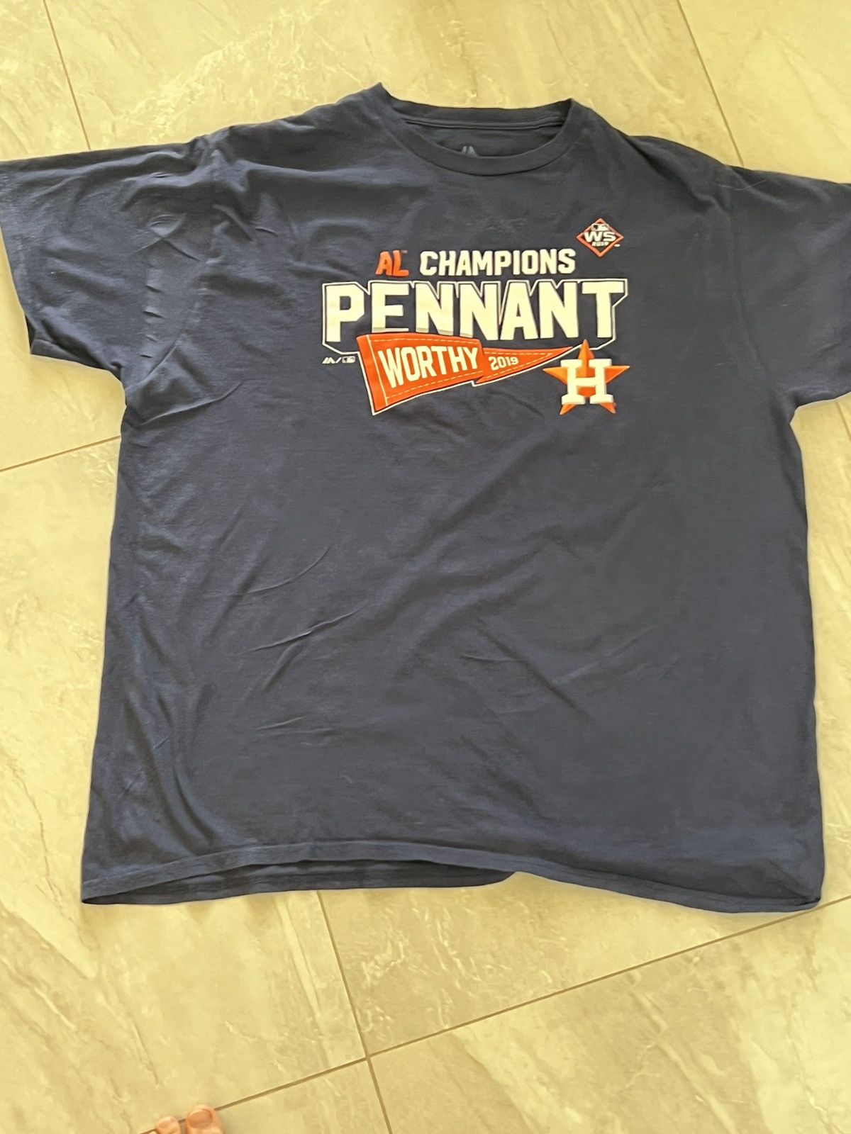 Vintage Huston pennant worthy tee Size US XL / EU 56 / 4 - 1 Thumbnail