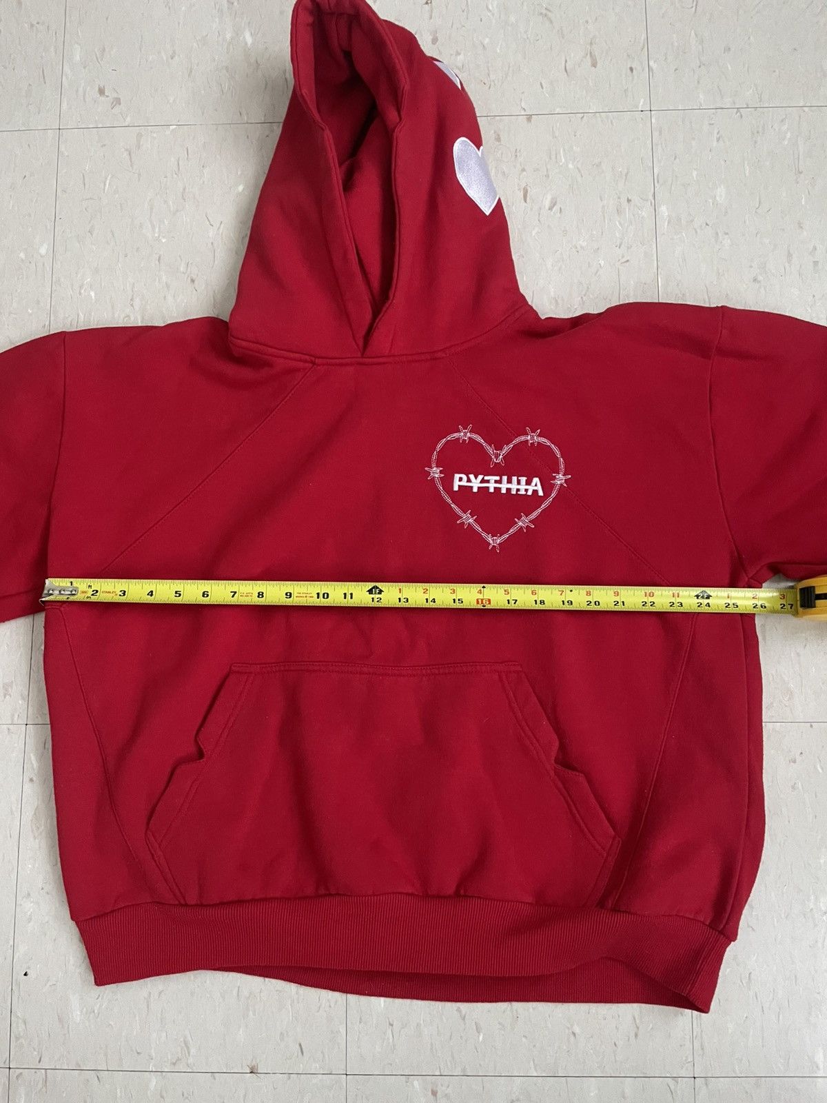 Pythia Barbwire Heart Hoodie Pythia Size US XXL / EU 58 / 5 - 7 Thumbnail