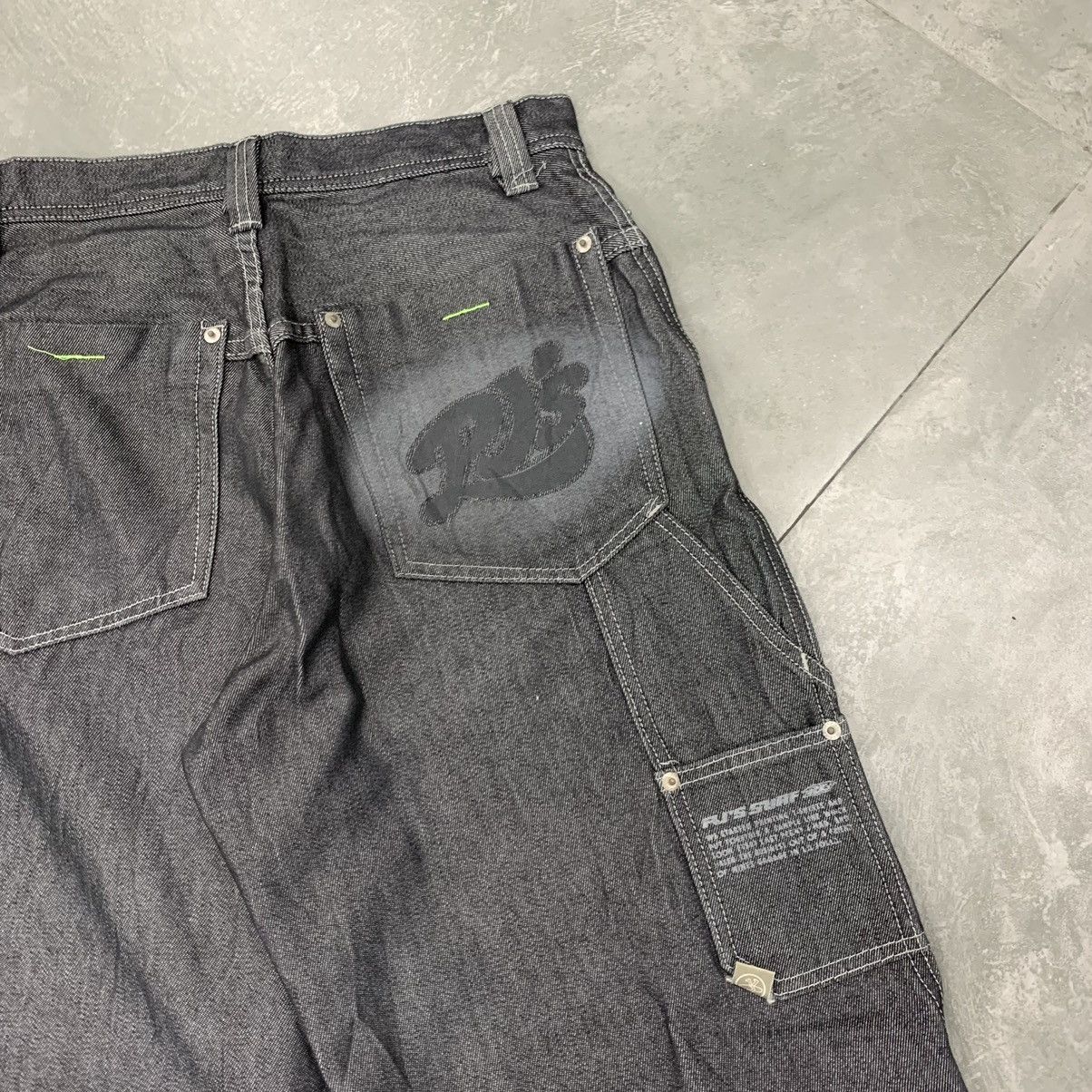 JNCO PJs Surf Baggy Carpenter Jeans Size US 29 - 7 Thumbnail