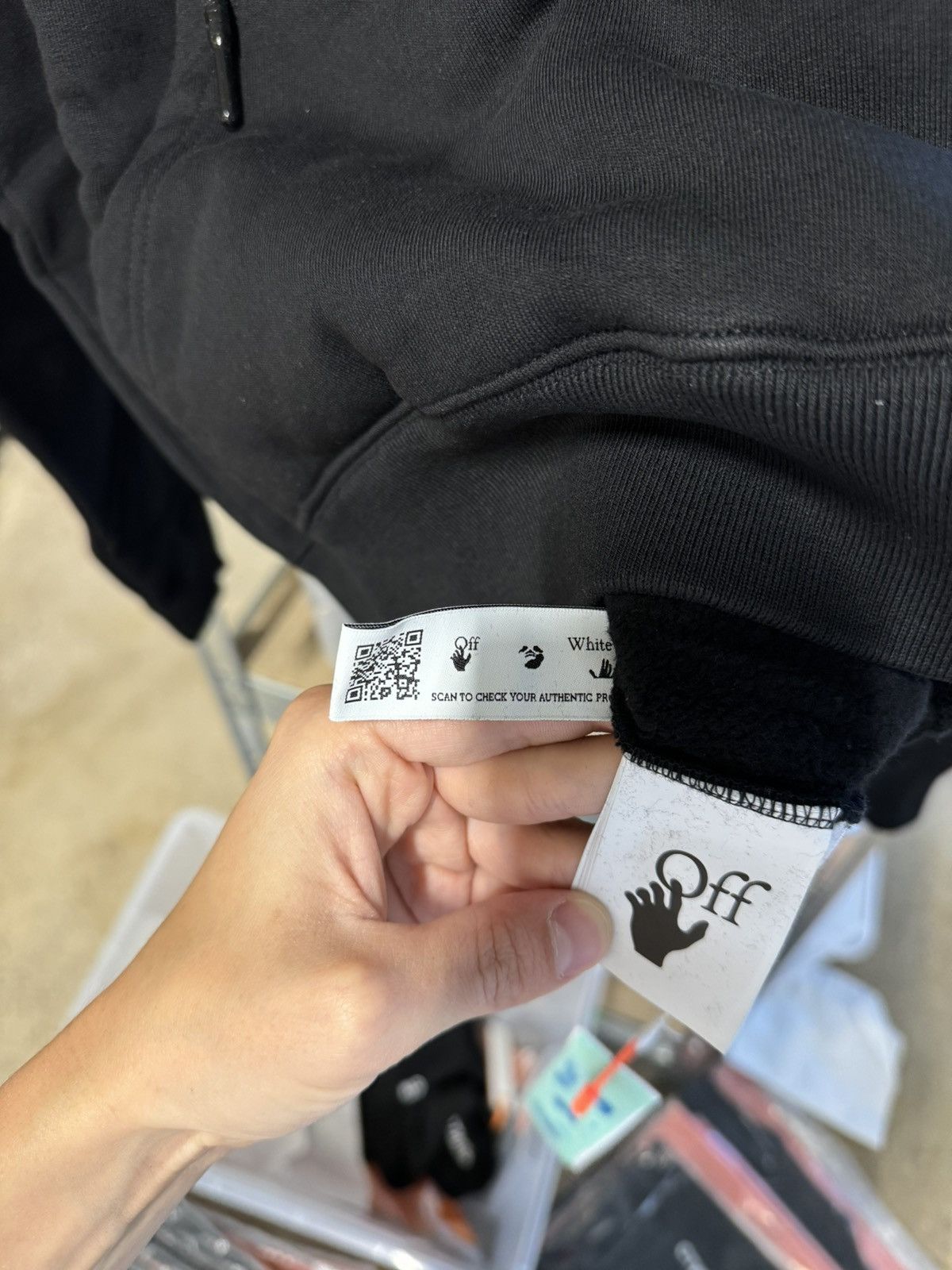 Off-White Off-White Caravaggio Crowning Hoodie NEW 800$ Size US S / EU 44-46 / 1 - 5 Thumbnail