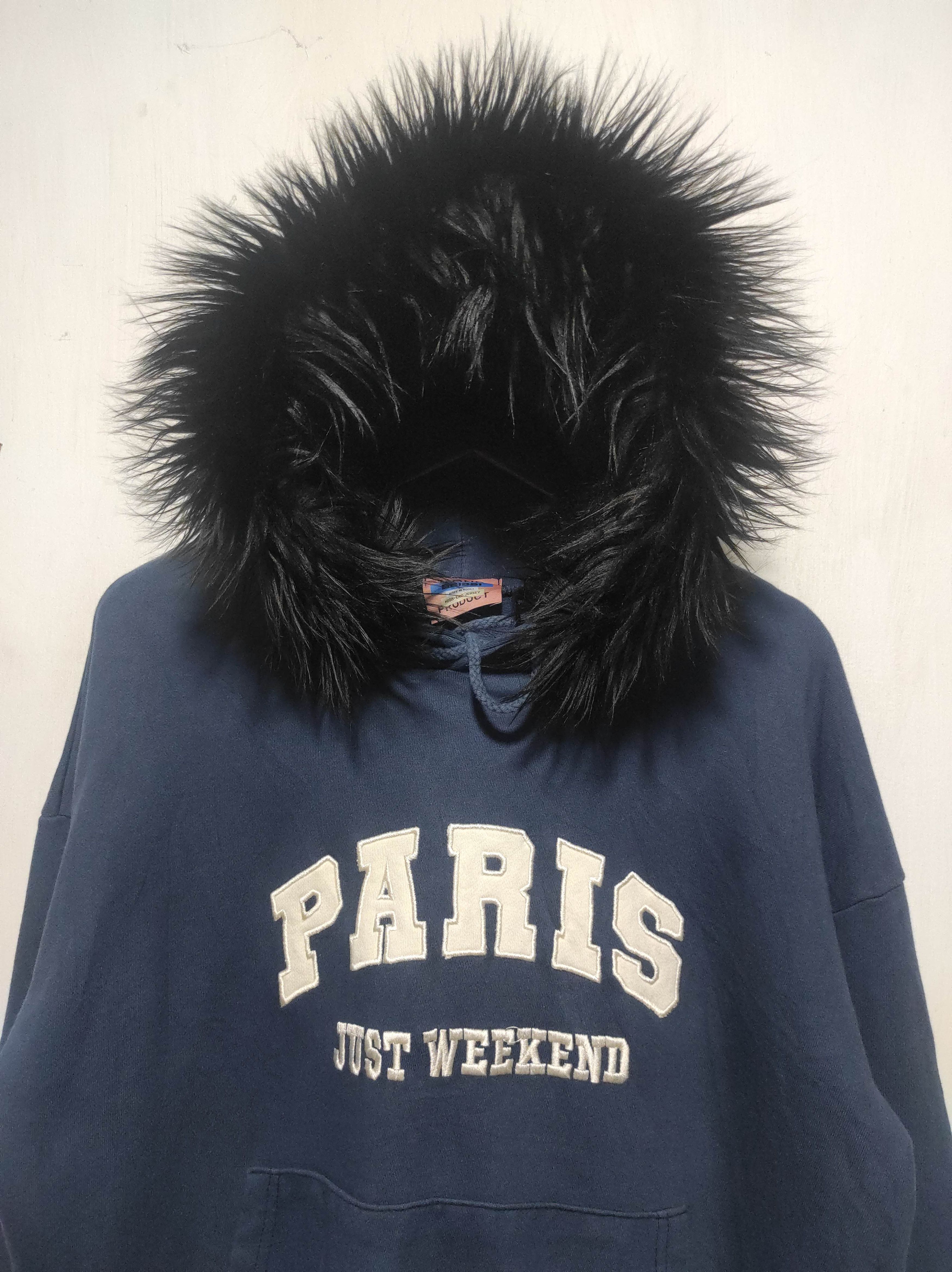 Hysteric Glamour Paris Just Weekend Boxy Fur Hoodie IfSixWasNine LGB style Size US M / EU 48-50 / 2 - 3 Thumbnail