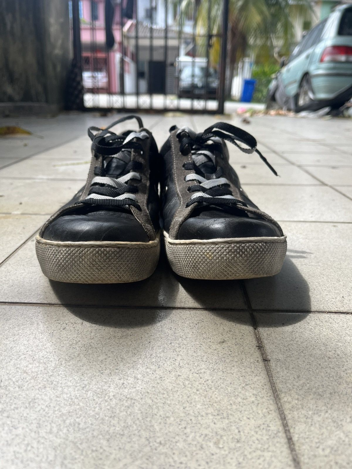 Lanvin LANVIN en Blue Leather Sneakers Size US 9 / EU 42 - 7 Thumbnail
