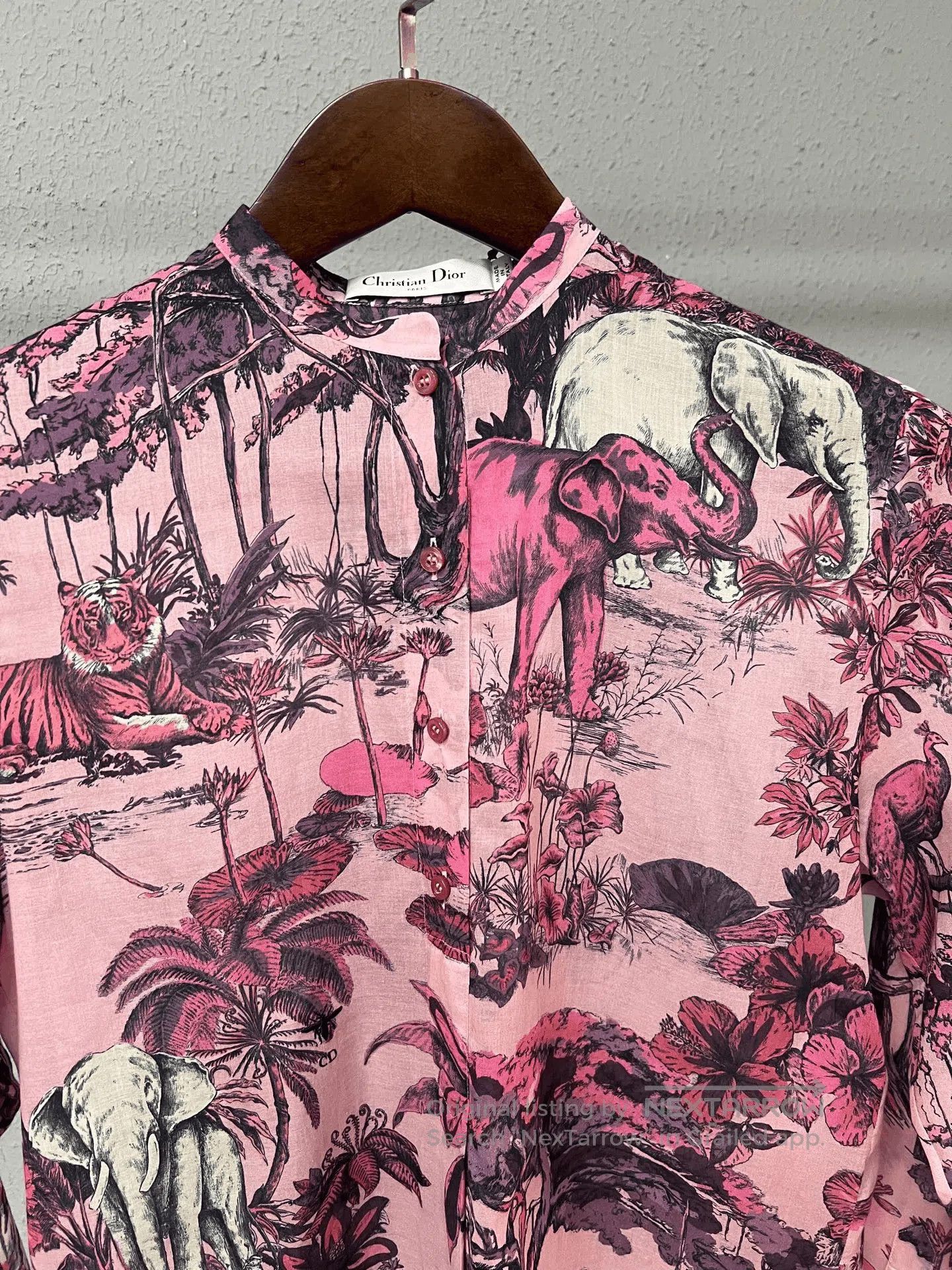 Dior Dior Jungle Floral Shirt. Size XXS / US 00 / IT 34 - 3 Thumbnail