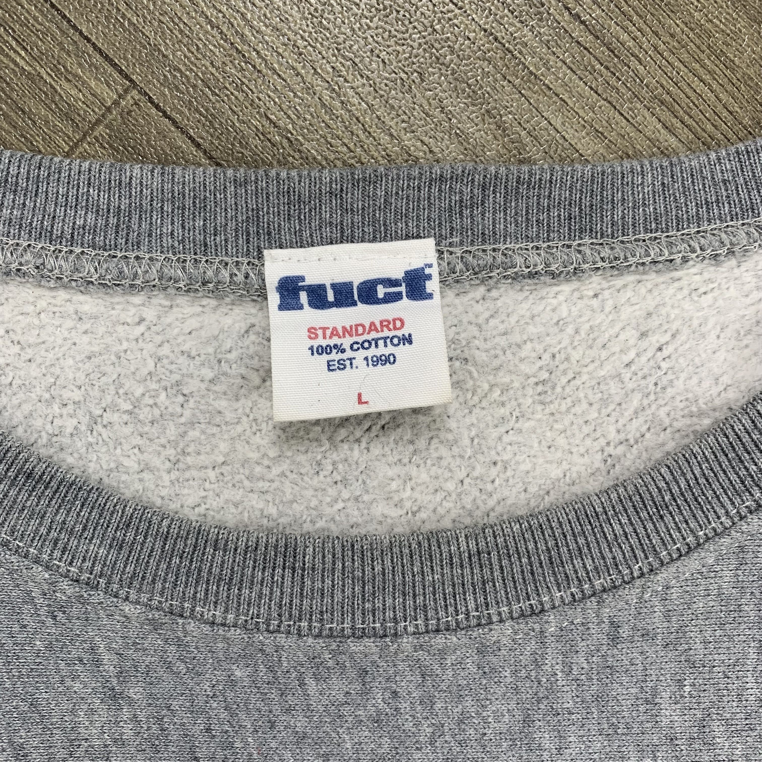 FUCT FUCT Logo Box Sweatshirt Size US L / EU 52-54 / 3 - 4 Thumbnail