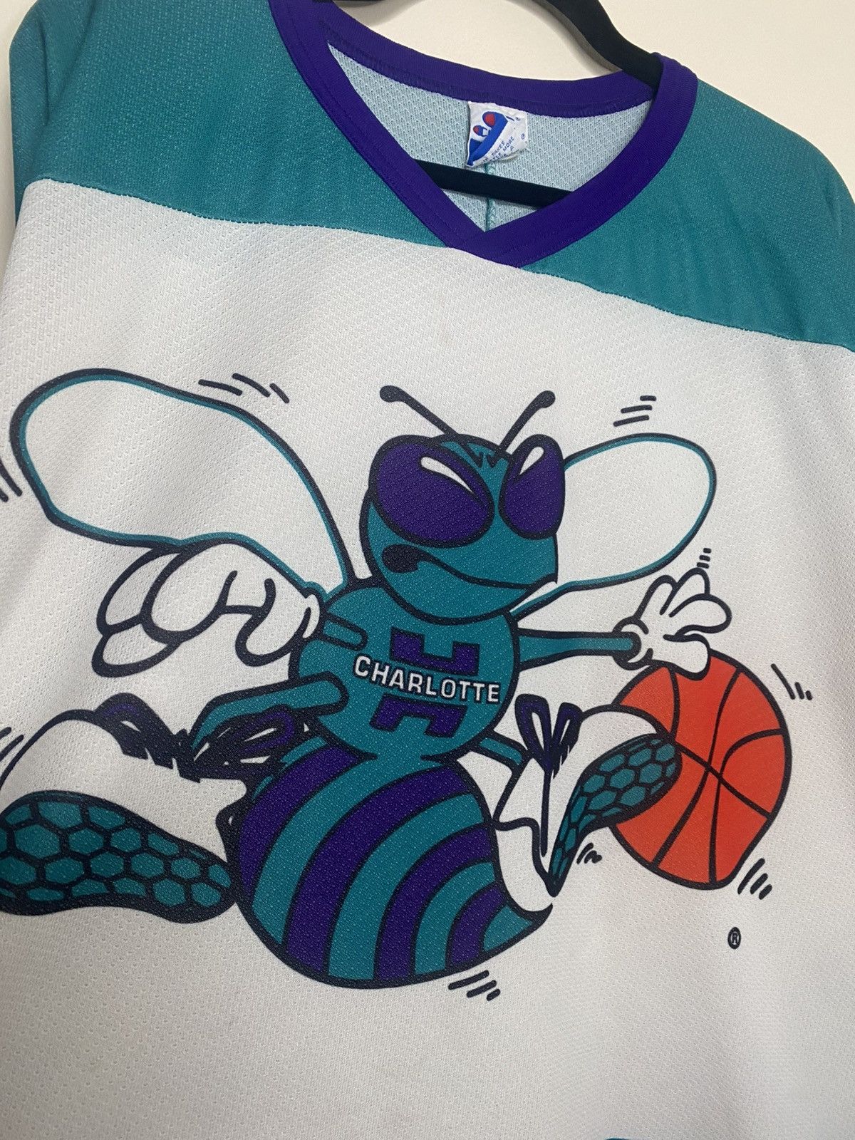 Champion 1990’s Champion Charlotte Hornets Hockey Jersey Size Large Size US XL / EU 56 / 4 - 11 Thumbnail