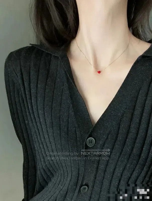Max Mara MaxMara Winter Black Wool Blend Cardigan . Size S / US 4 / IT 40 - 5 Thumbnail