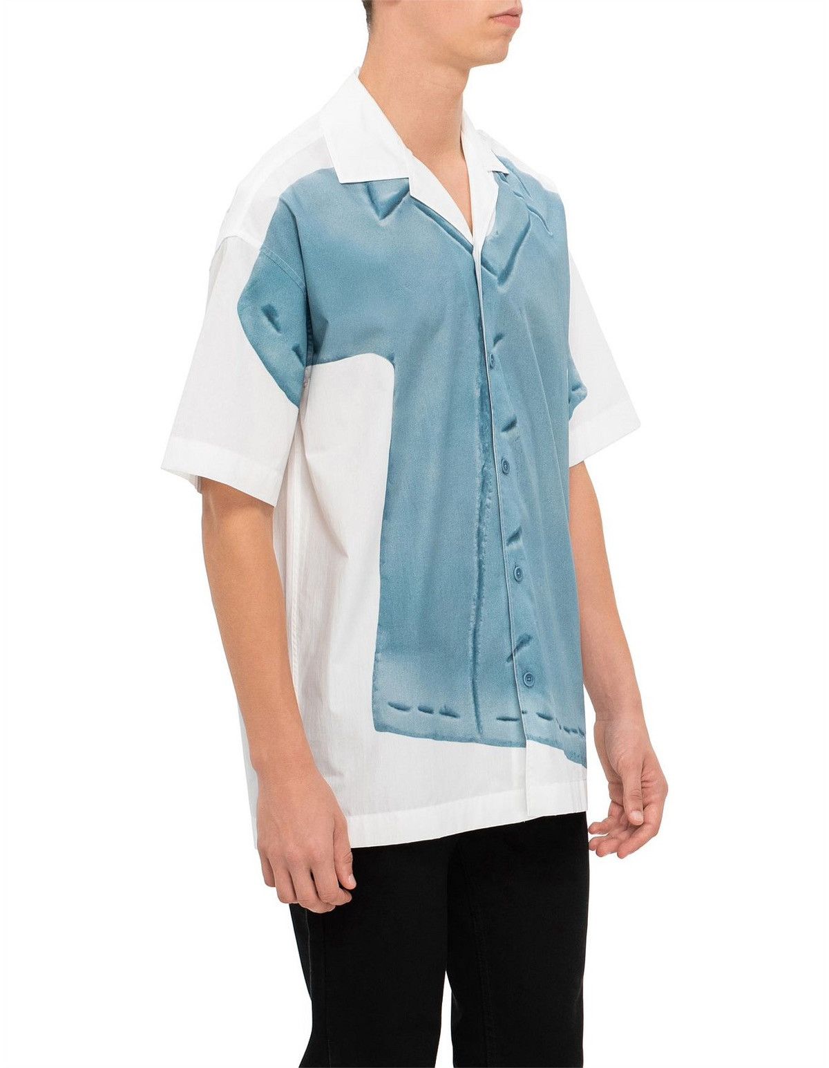 JW Anderson (46) SS24 Clay Trompe L’Oiel Print Shirt Size US S / EU 44-46 / 1 - 3 Thumbnail