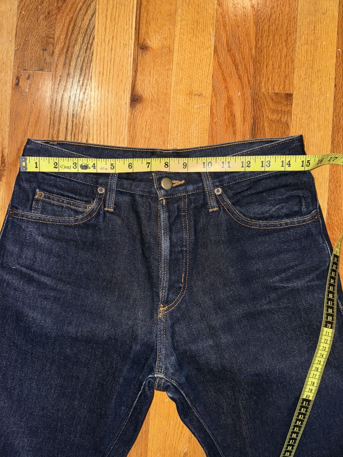 American Apparel American Apparel High Waisted Dark Denim Size 30 Size US 30 / EU 46 - 6 Thumbnail