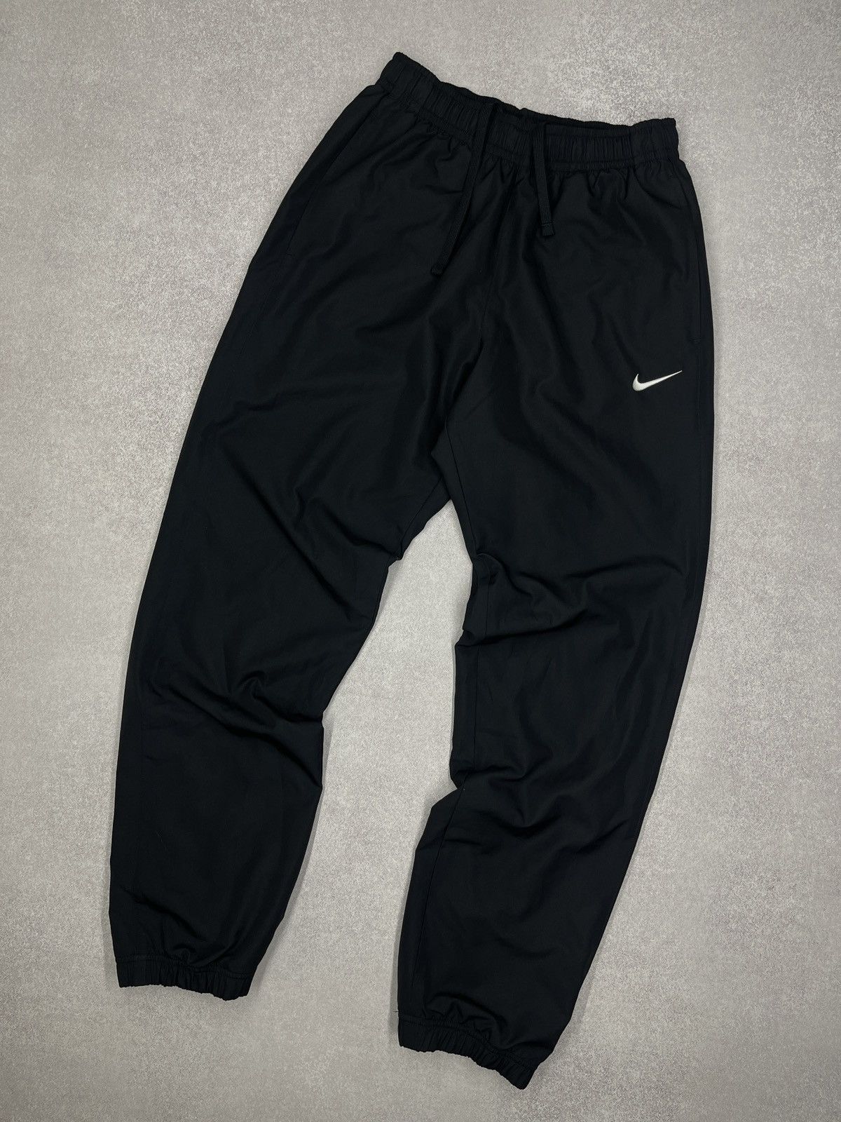 Nike Vintage Nike Nylon Sweatpants Black Drill Y2K TECH ACG Size US 30 / EU 46 - 1 Thumbnail