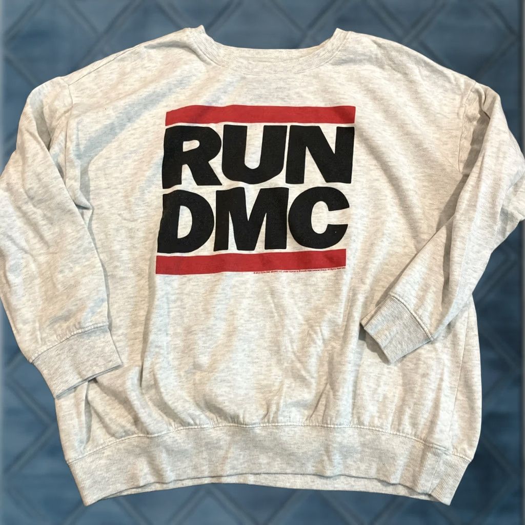 Bravado Bravado Run DMC Sweatshirt Size XXL Gray Crew Neck Hip Hop AWESOME Size US XXL / EU 58 / 5 - 1 Thumbnail
