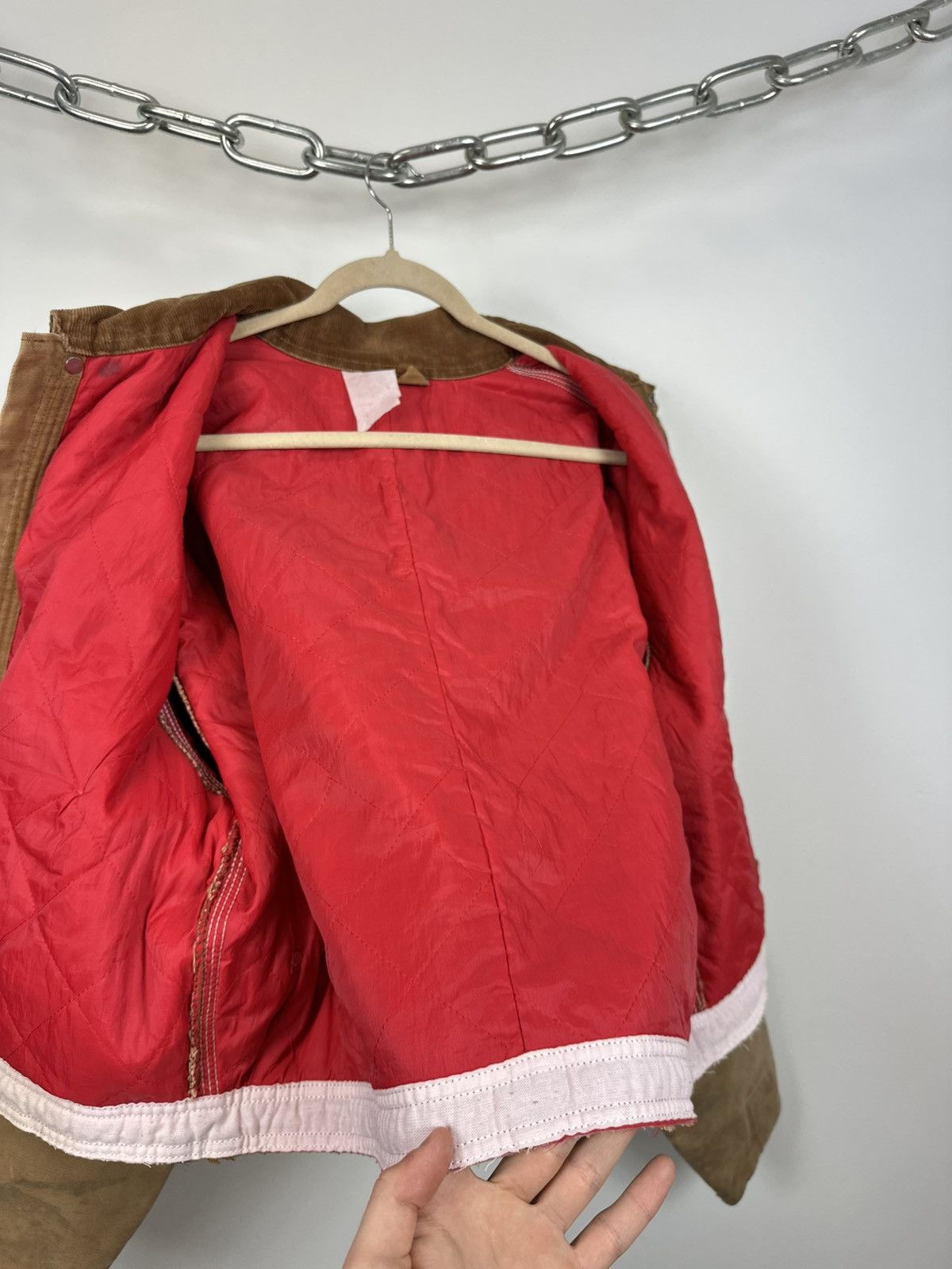 Carhartt Vintage 80s Carhartt USA Cropped Boxy Distressed Rare Jacket Size US M / EU 48-50 / 2 - 19 Thumbnail
