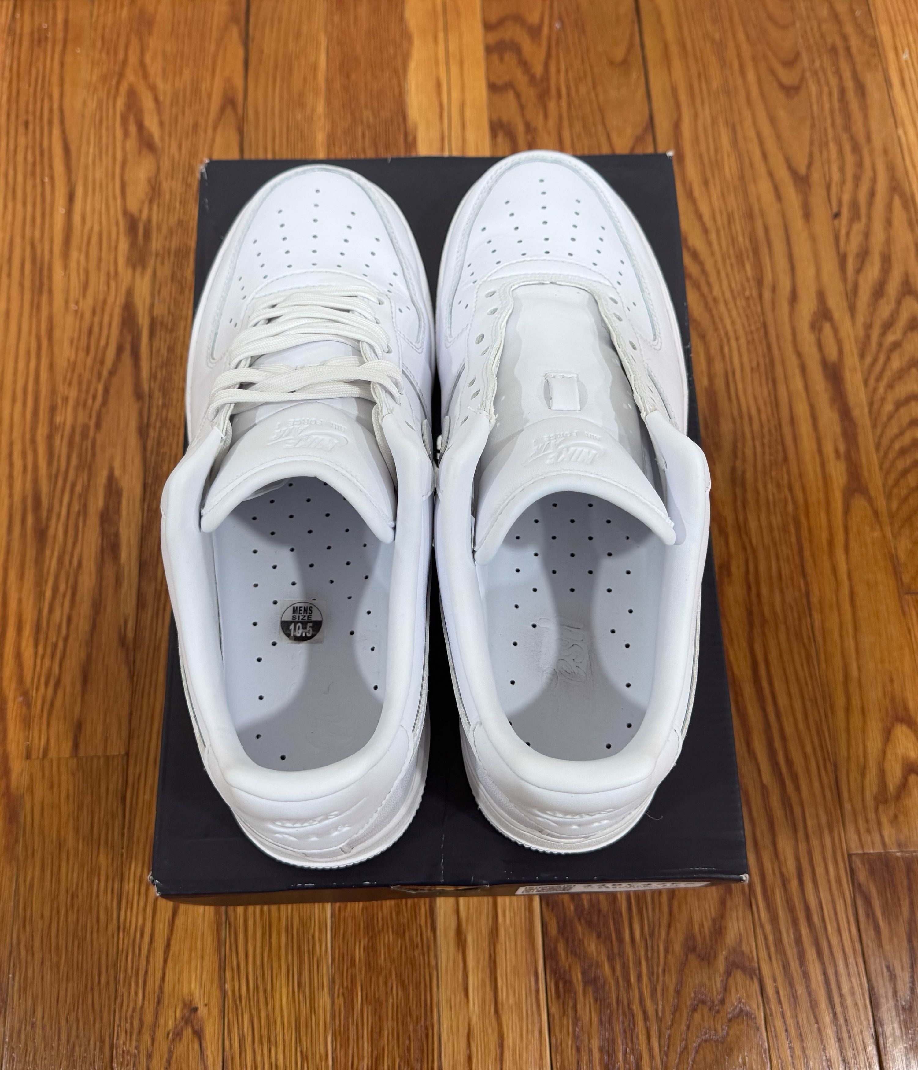 Nike Nike Air Force 1 Low '07 Fresh White Size US 10.5 / EU 43-44 - 5 Thumbnail