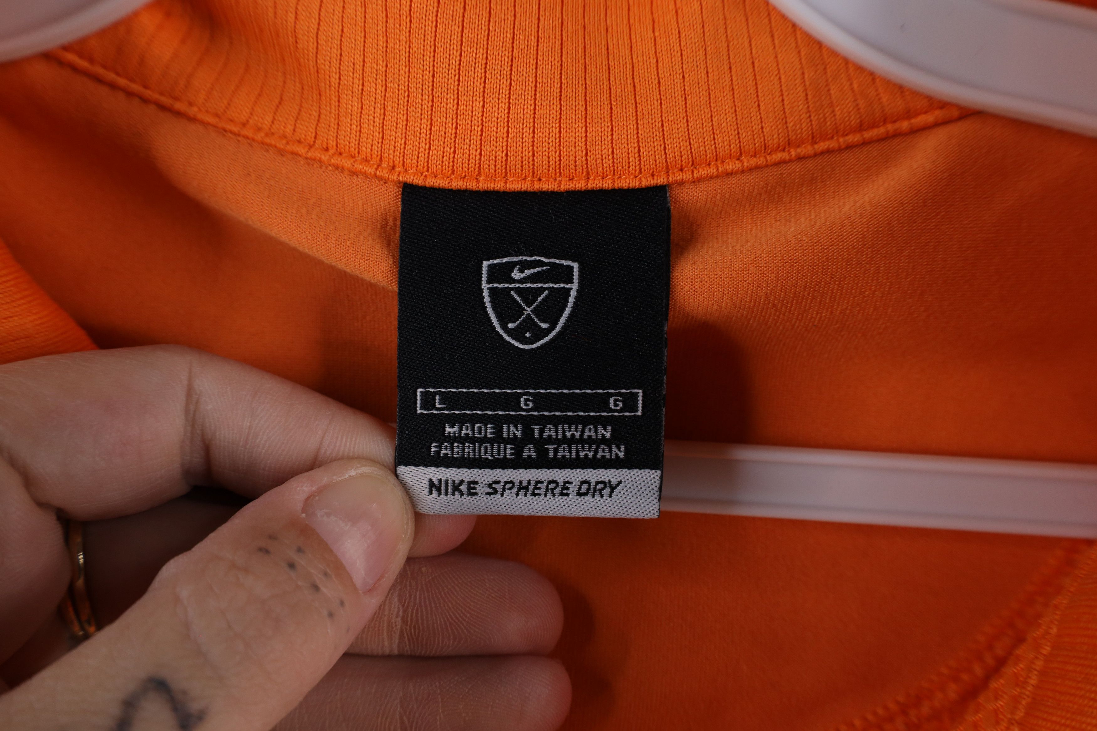 Nike × Vintage Vintage Nike Sphere Dry Meadows Knit Golf Polo Shirt Size US L / EU 52-54 / 3 - 10 Thumbnail