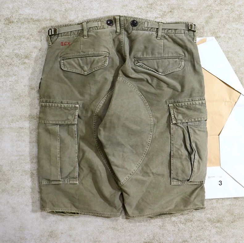 Visvim Visvim Eiger Sanction Cargo Shorts in Olive-2506 Size US 26 / EU 42 - 2 Thumbnail