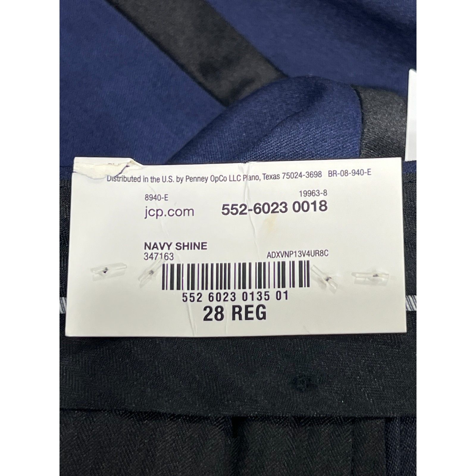 Other J.Ferrar - Men's Stretch Fabric Slim Fit Flat Front Suit Size US 28 / EU 44 - 8 Thumbnail