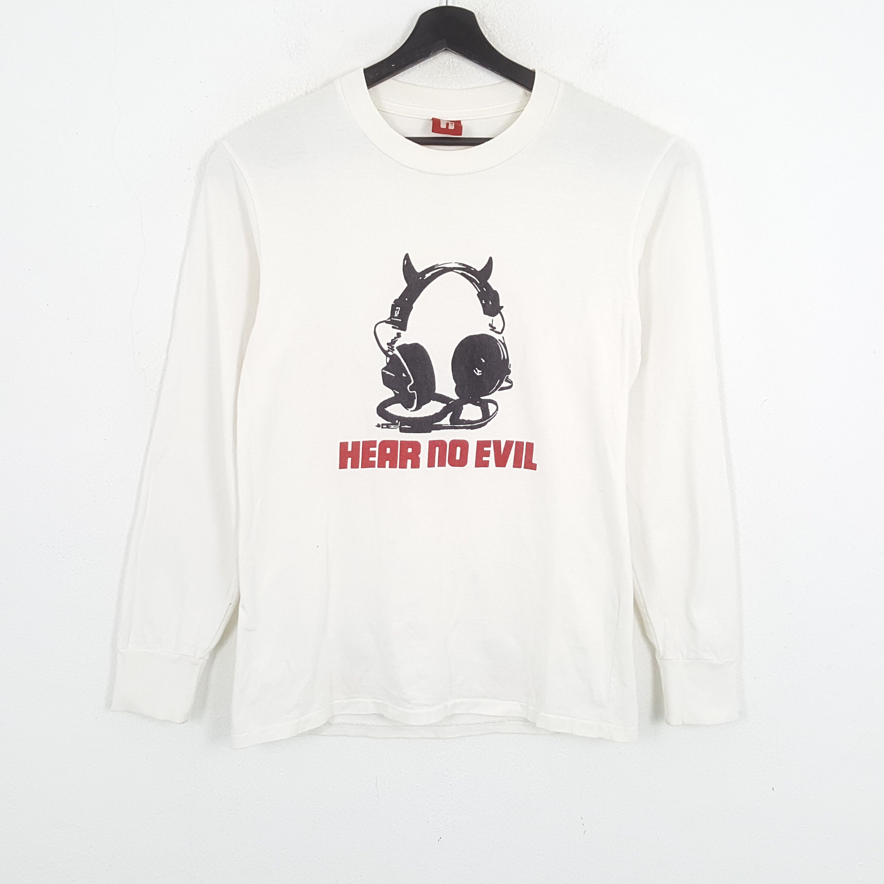 Hysteric Glamour HYSTERIC GLAMOUR Hear No Evil Japanese Brand Tshirt Size US M / EU 48-50 / 2 - 1 Thumbnail