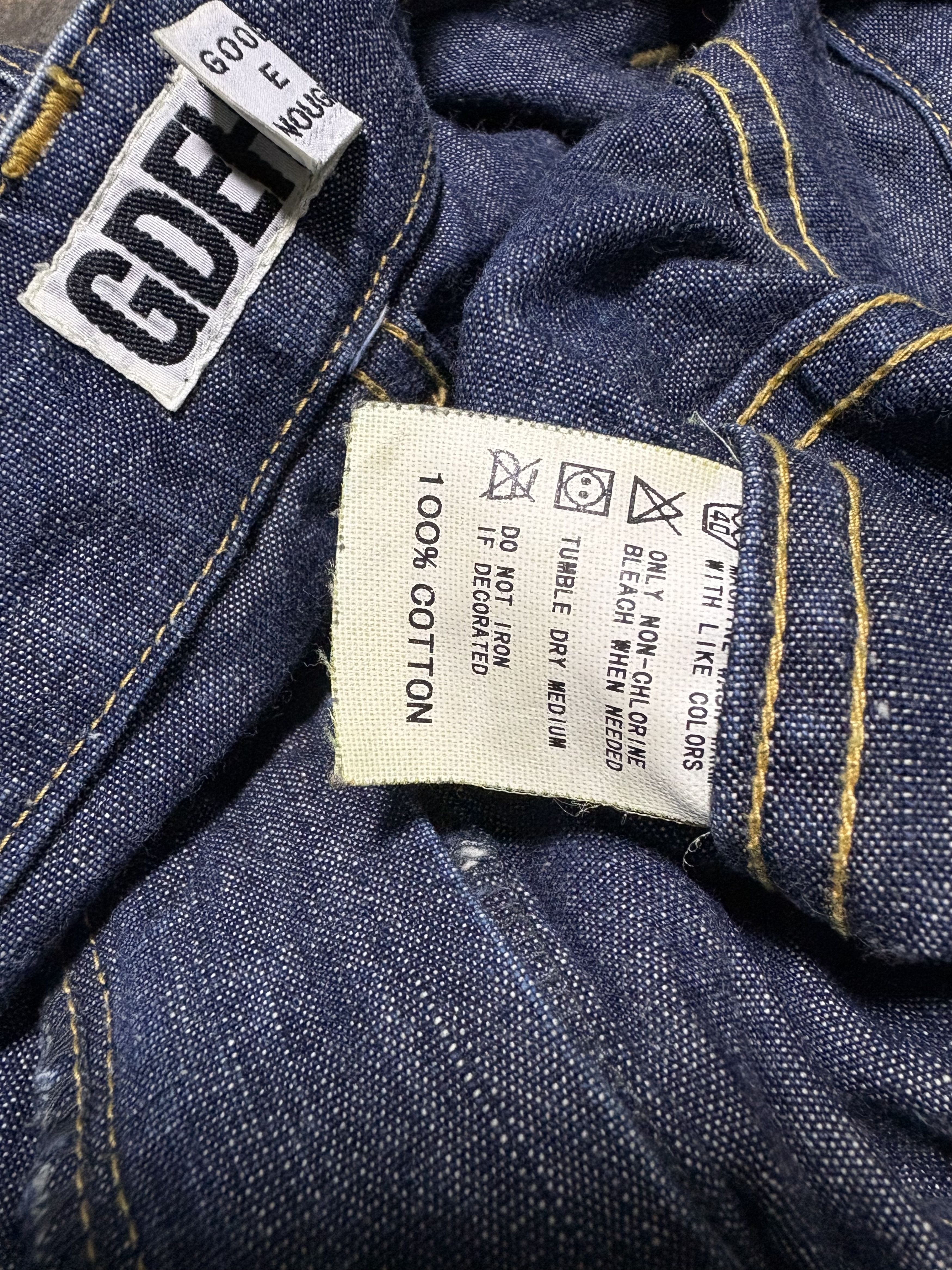 GOODENOUGH GOODENOUGHT CHARPENTER DENIM JEANS Size US 32 / EU 48 - 6 Thumbnail