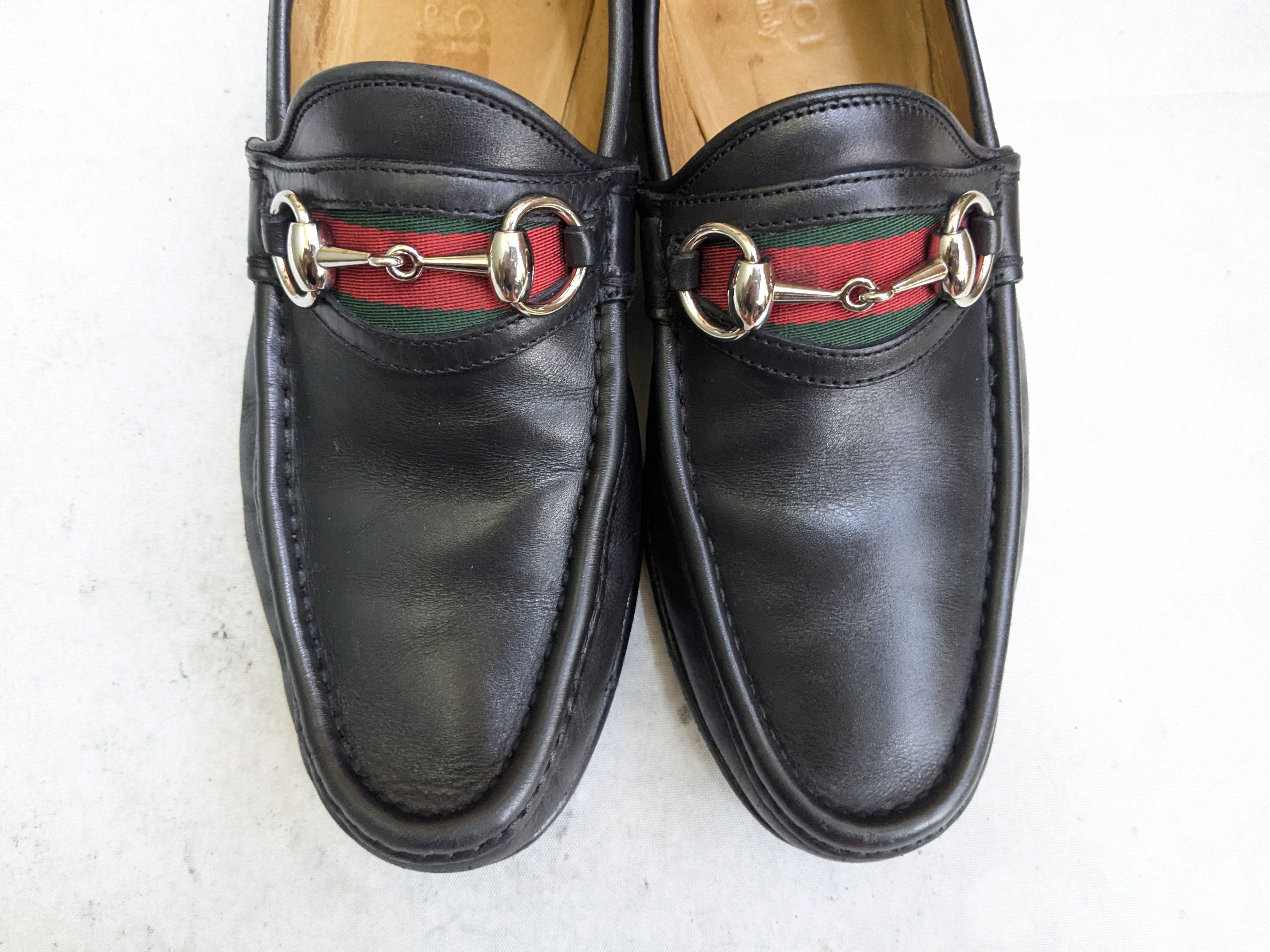 Gucci Gucci Horsebit Black Leather 6.5 Snaffle Size US 6.5 / EU 39-40 - 3 Thumbnail