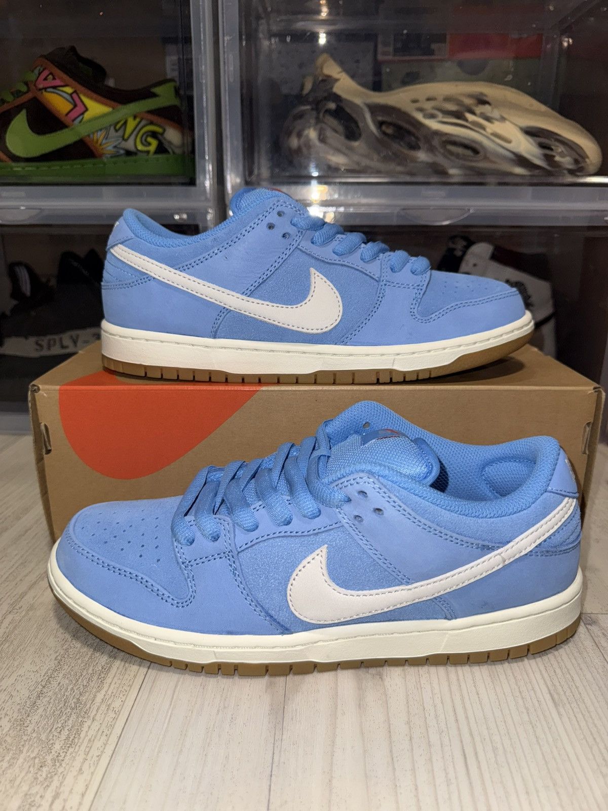 Nike SB Nike SB Dunk Low Pro University Blue Gum Size US 8 / EU 41 - 2 Thumbnail