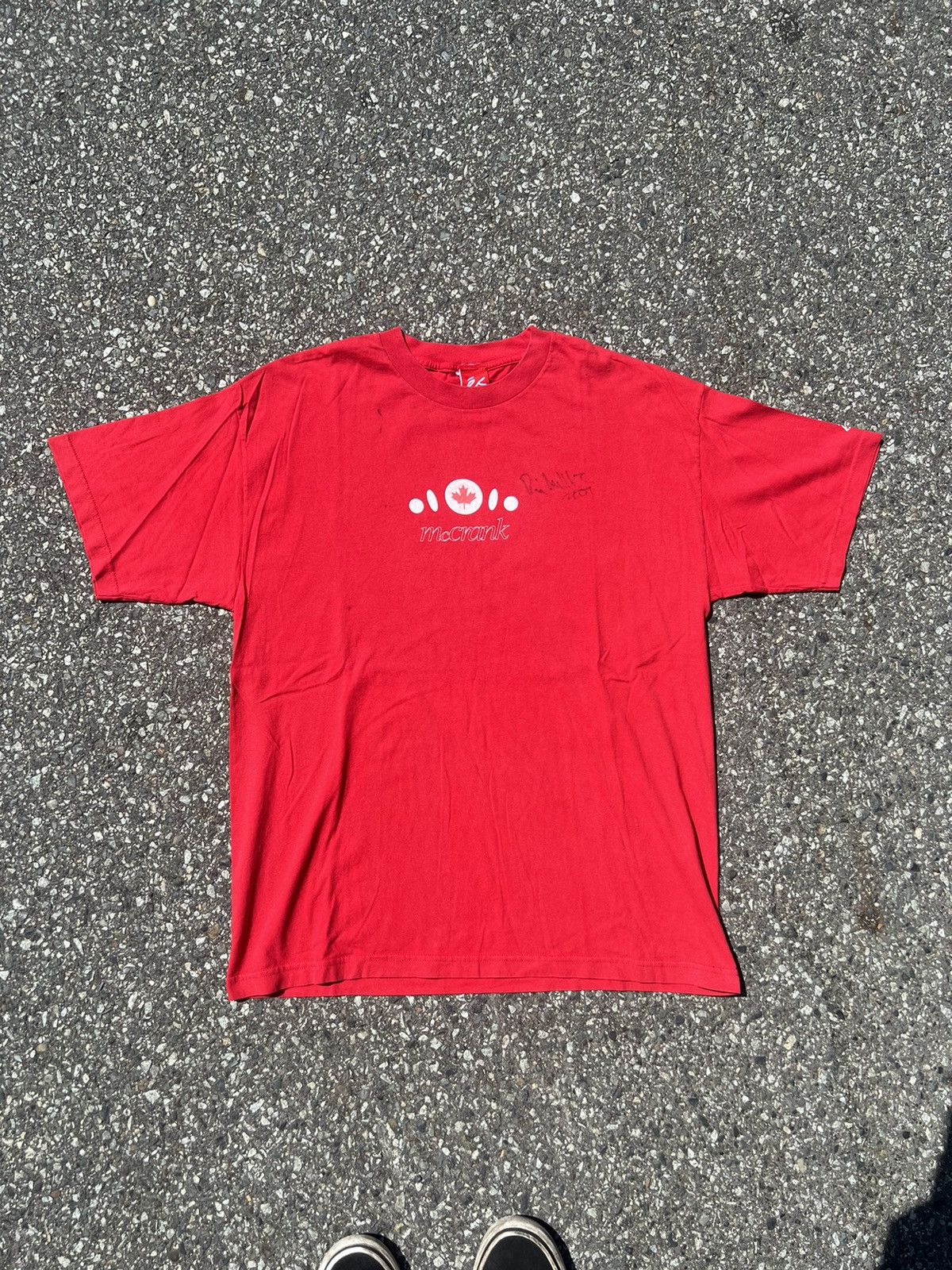 Vintage Vintage eś Rick McCrank Skate Tee Size US XL / EU 56 / 4 - 2 Thumbnail