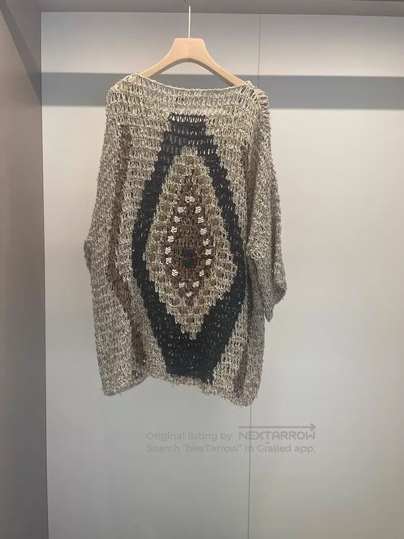 Brunello Cucinelli Brunello Cucinelli Beige mixed color sequin cotton and pol Size 3XL / US 20-22 - 2 Thumbnail