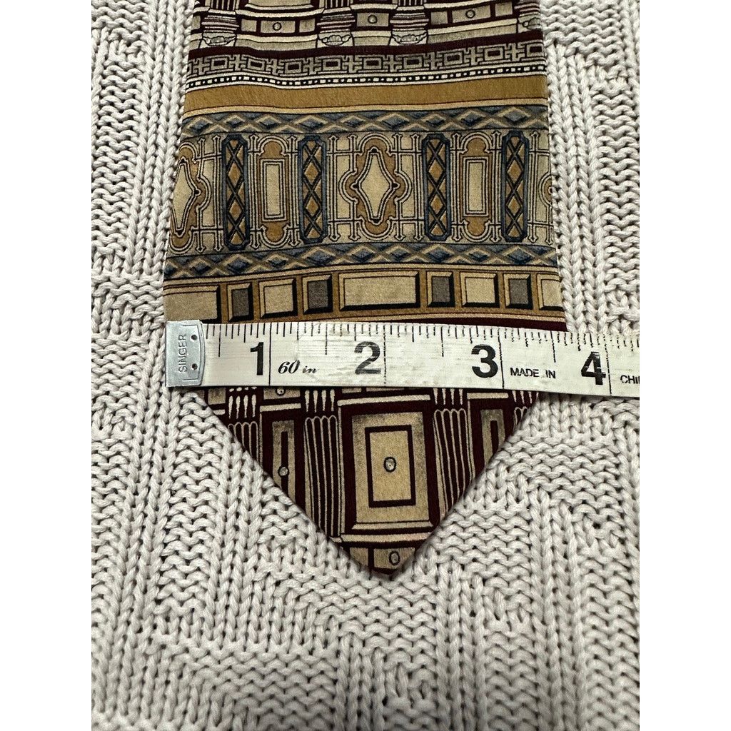 Vintage Vintage UNICEF German cabinet silk tie Size ONE SIZE - 6 Thumbnail