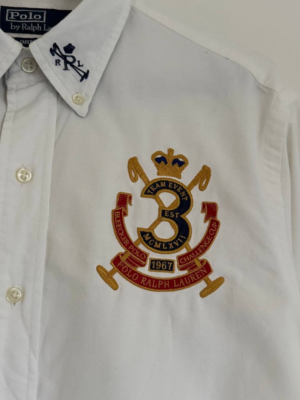 RRL Ralph Lauren Vintage Polo Ralph Lauren RRL Rugby Shirts Big Pony Logo Y2K Size US M / EU 48-50 / 2 - 4 Thumbnail